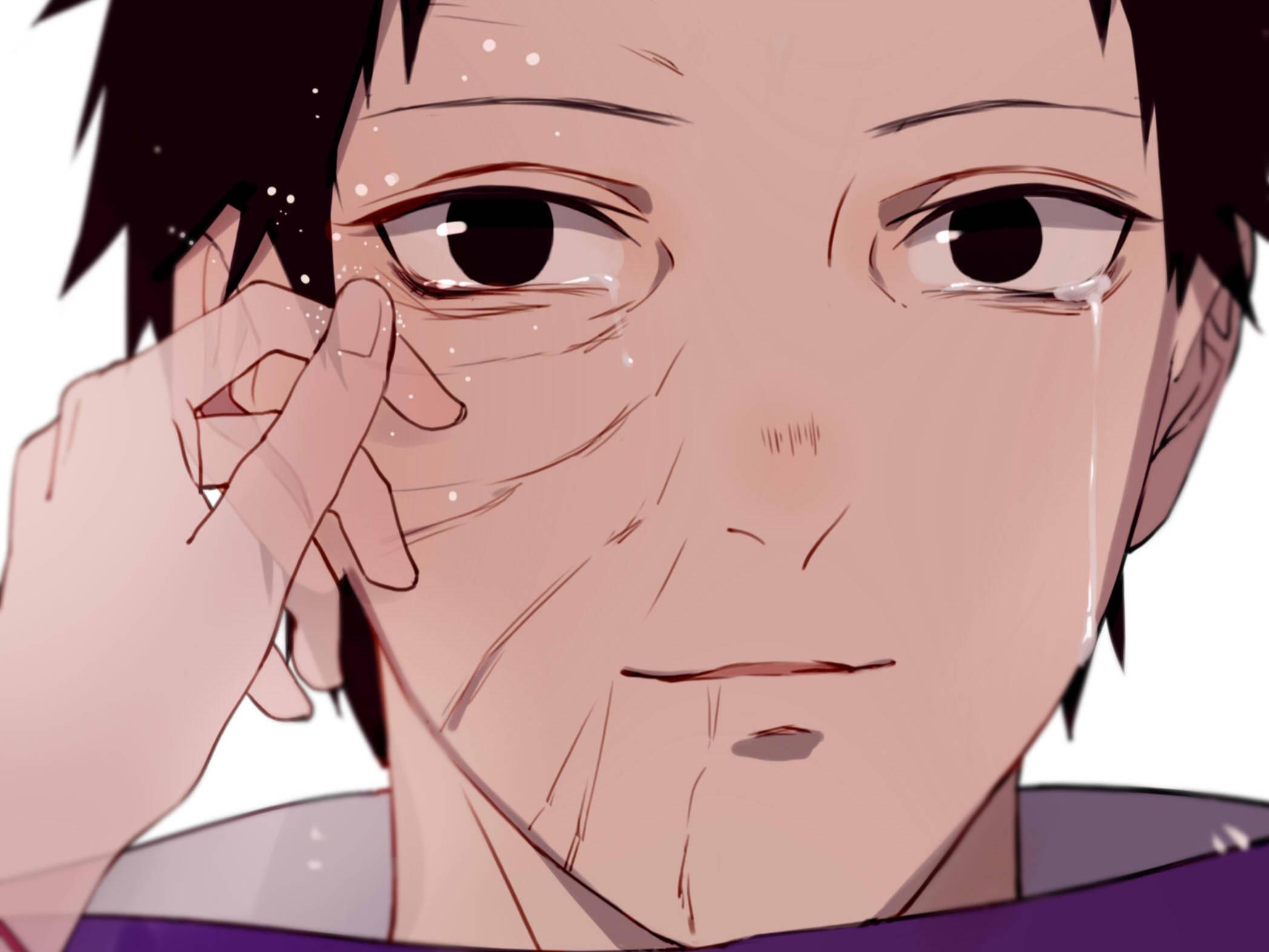 Obito Uchiha Crying — 2096x1573 wallpaper