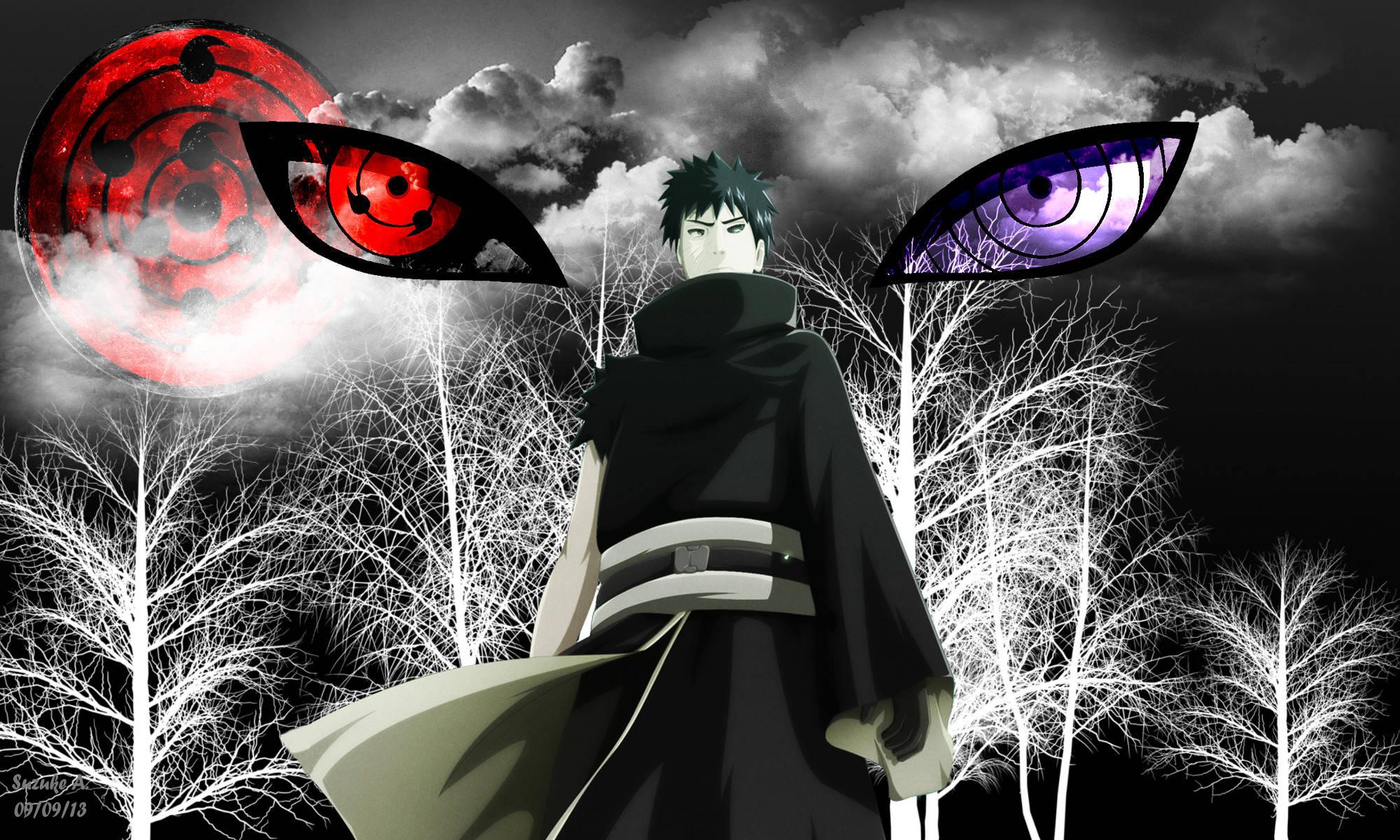 Obito Uchiha Sharingan And Rinnegan — 2000x1200 wallpaper