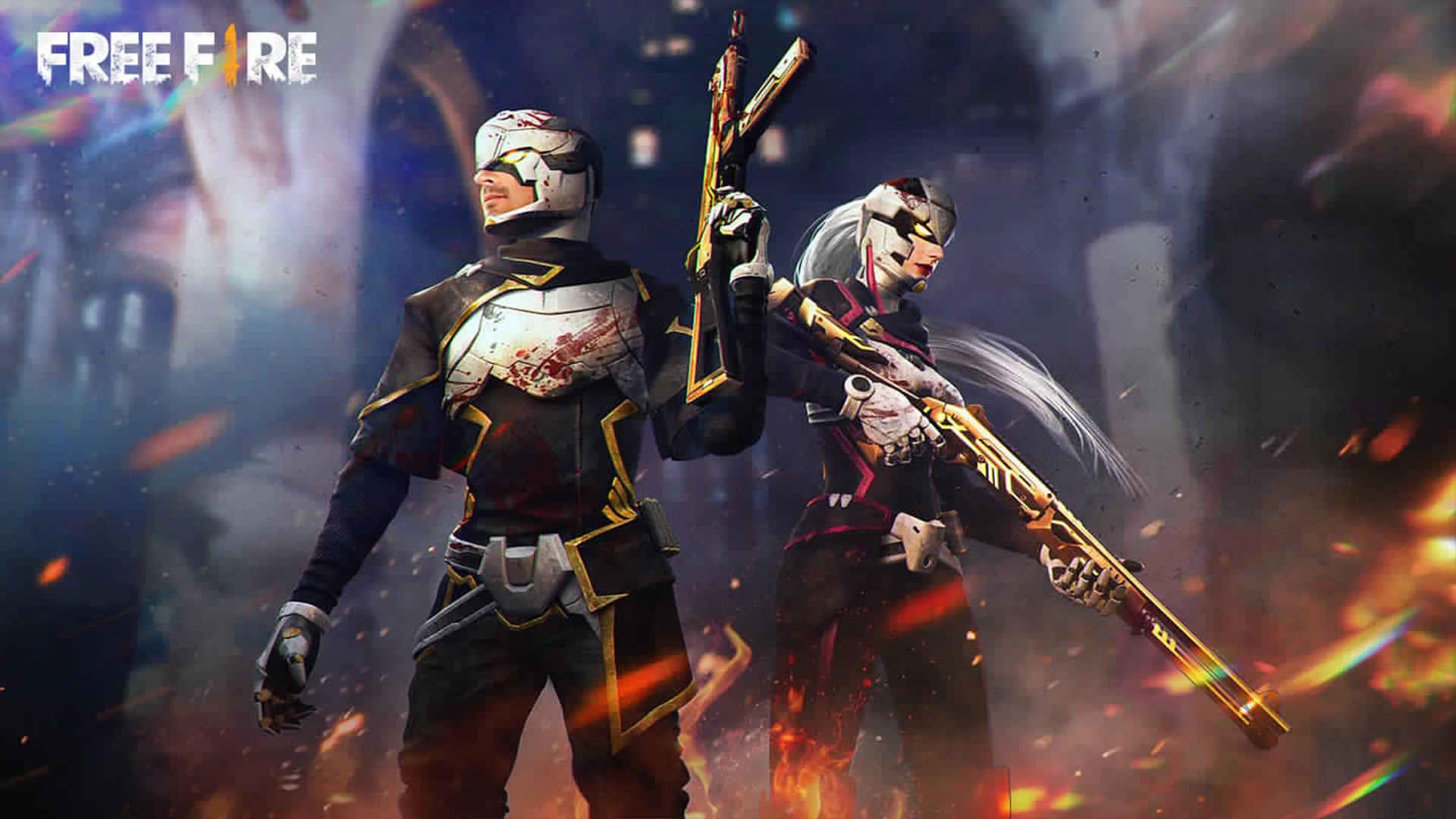 Offizielles free fire videospiel logo