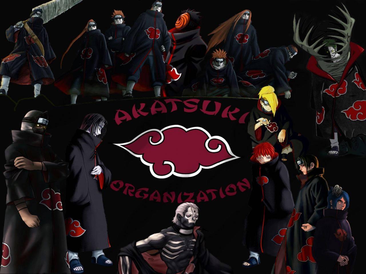 Official Members Of Akatsuki Organization — 1280x960 wallpaper