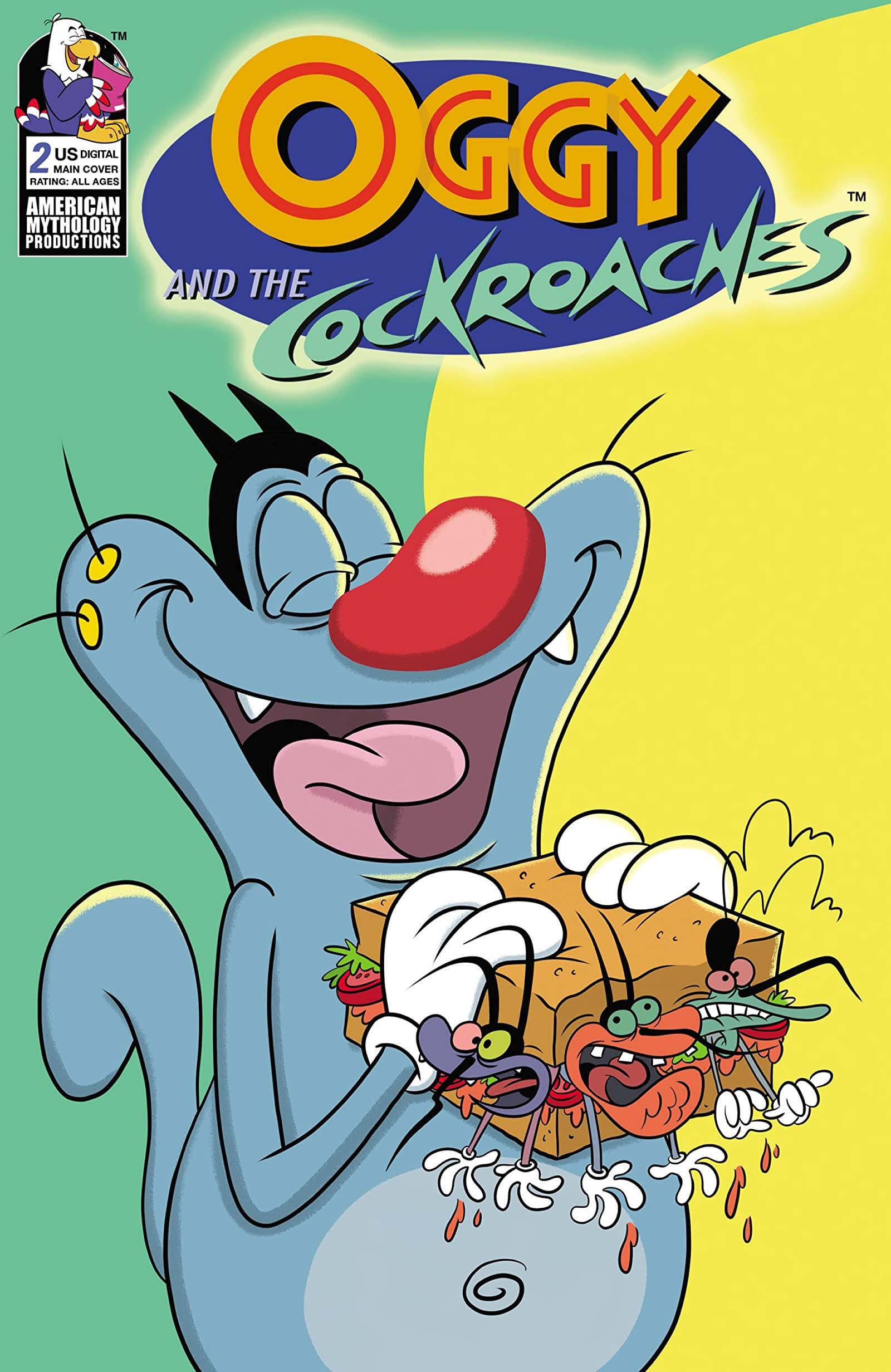 Oggy And The Cockroaches Sandwich — 1600x2464 wallpaper
