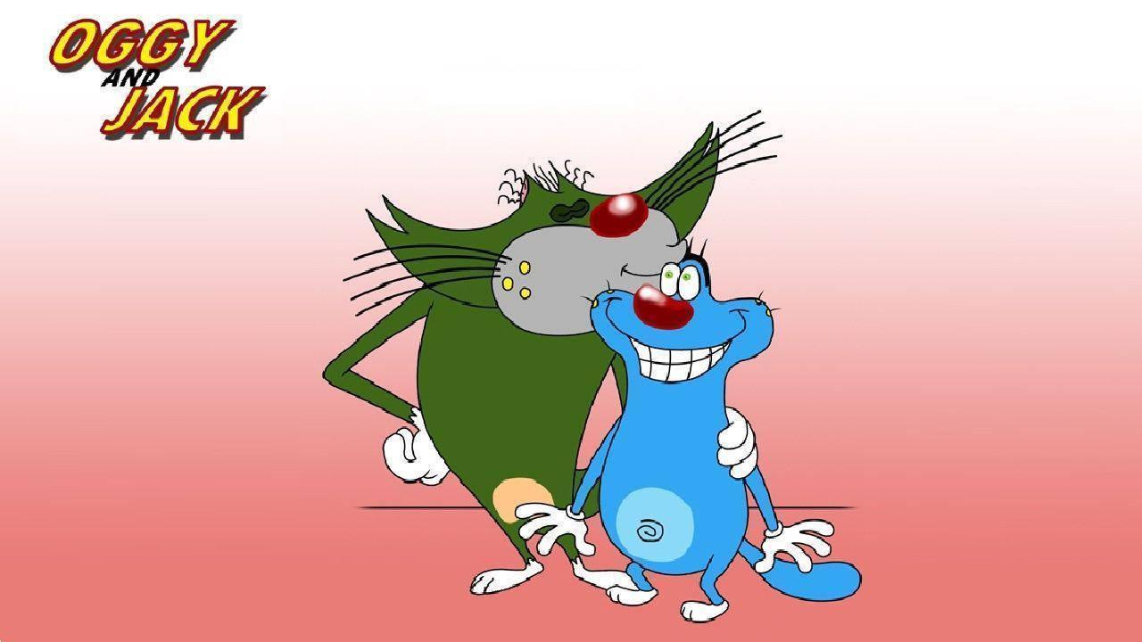Oggy And The Cockroaches With Jack — 1280x720 wallpaper