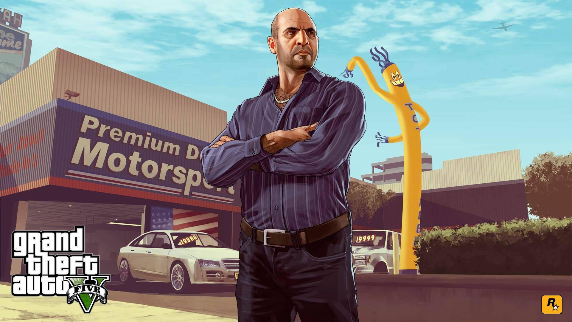 Old Man In GTA 5 — 1920x1080 wallpaper