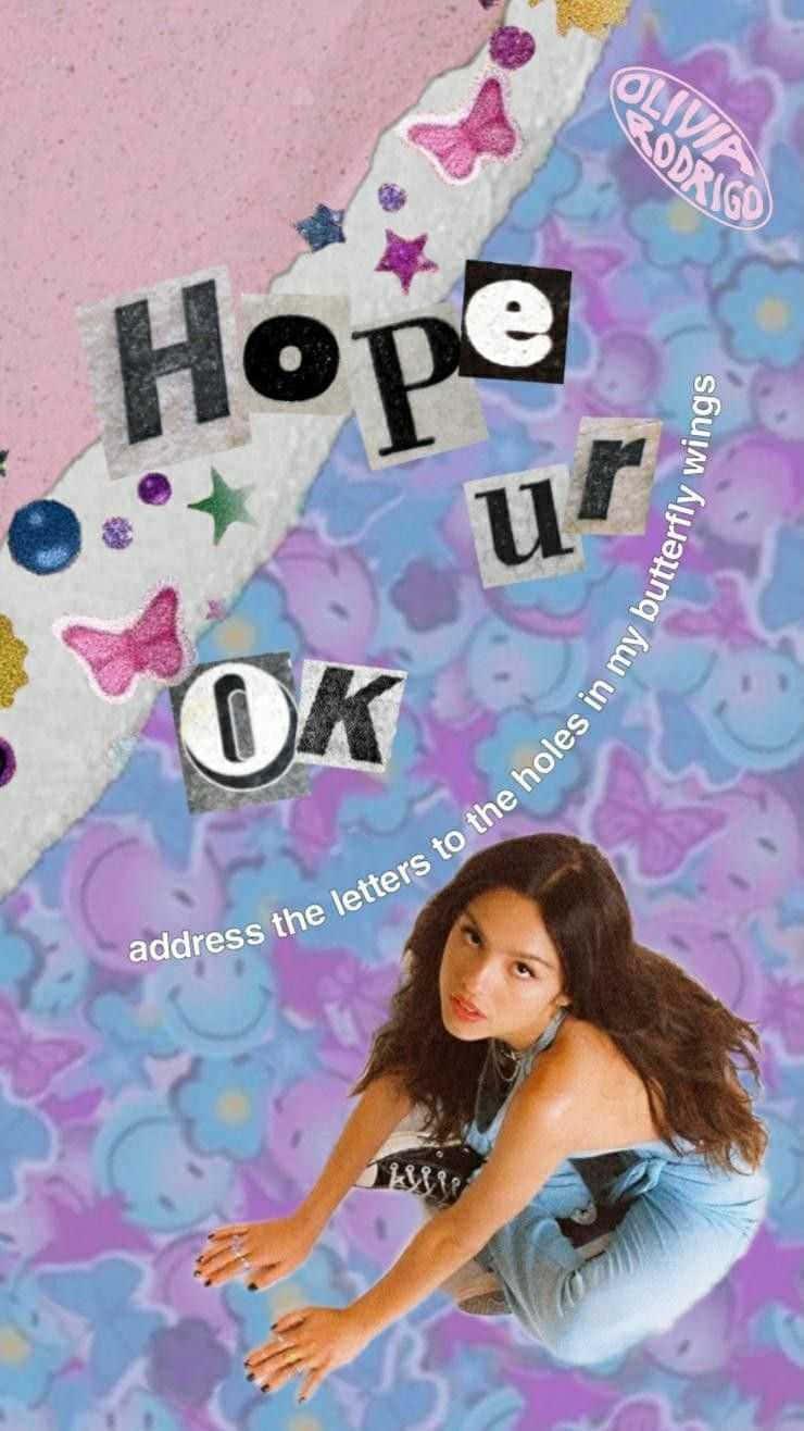 Olivia Rodrigo Aesthetic Phone Theme — 740x1316 wallpaper