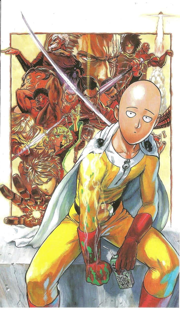 On the Road to Victory - Saitama, the One Punch Man! — 728x1251 wallpaper