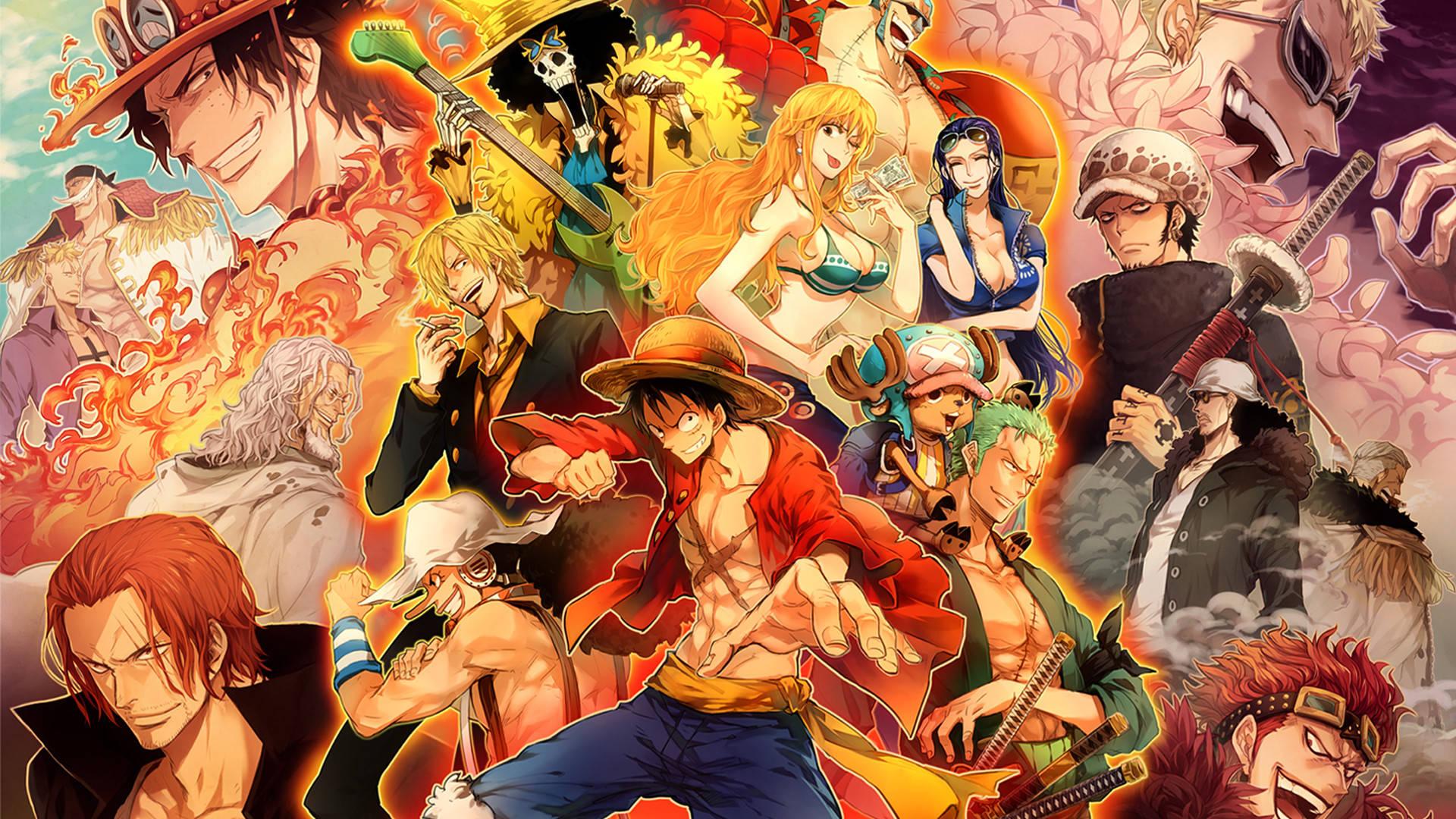 One Piece Desktop All Characters — 1920x1080 wallpaper