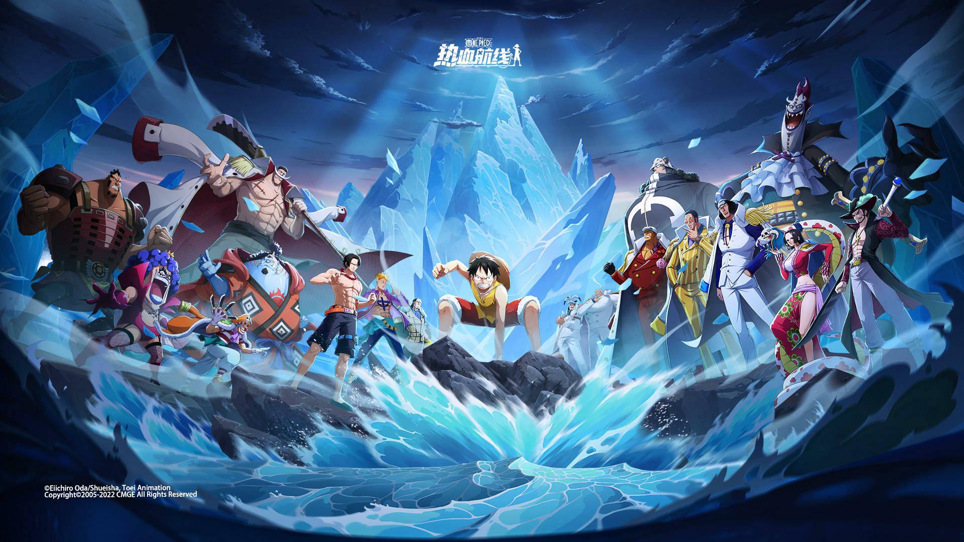 One Piece Desktop Ice Landscape — 1920x1080 wallpaper