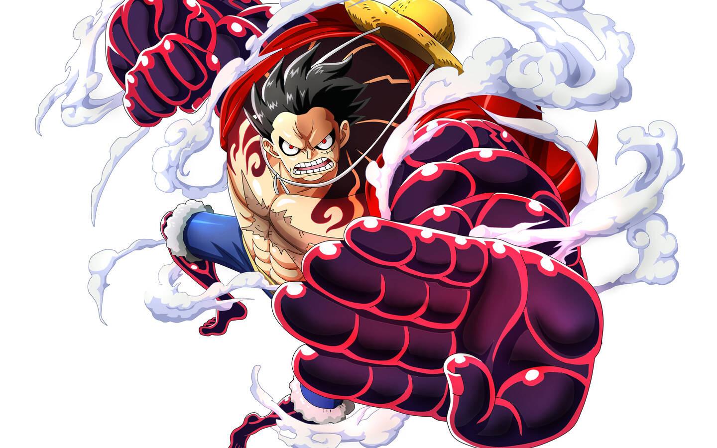 One Piece Desktop Luffy Gear 4 — 1440x900 wallpaper