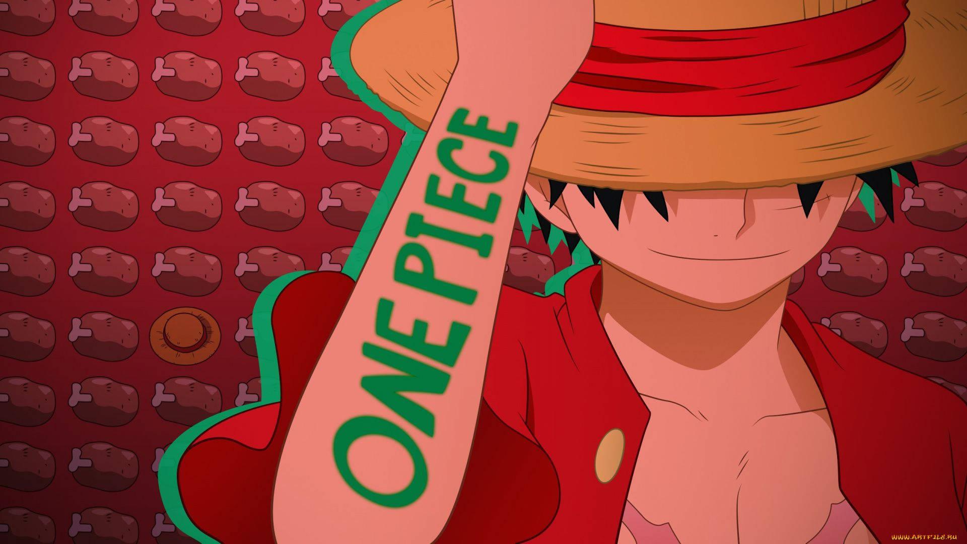 One Piece Desktop Meat Pattern — 1920x1080 wallpaper