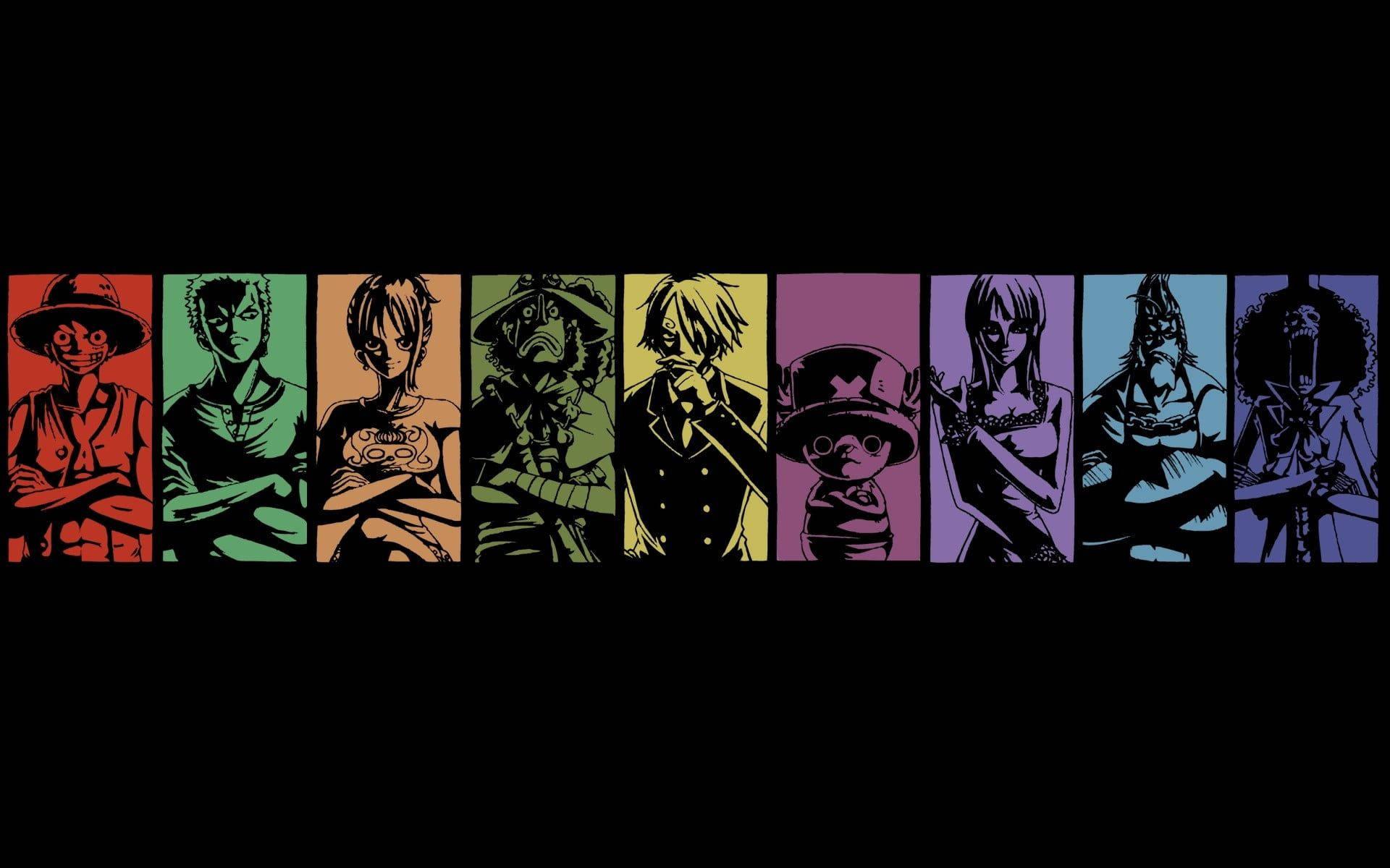 One Piece Desktop Straw Hat Gang — 1920x1200 wallpaper