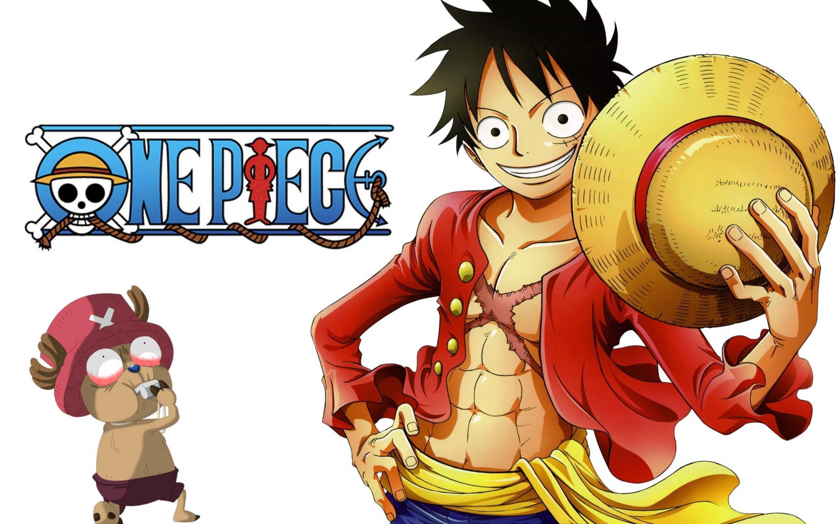 One Piece Luffy And Tonny Chopper — 2880x1800 wallpaper
