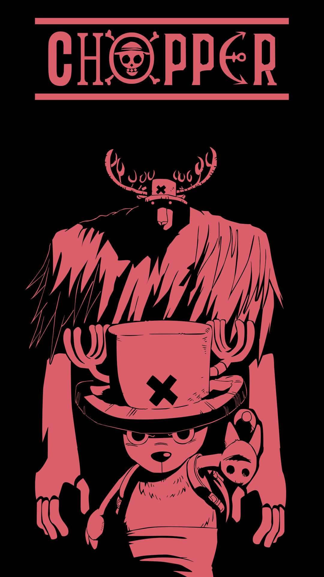 One Piece Phone Chopper And Monster Point — 1080x1920 wallpaper