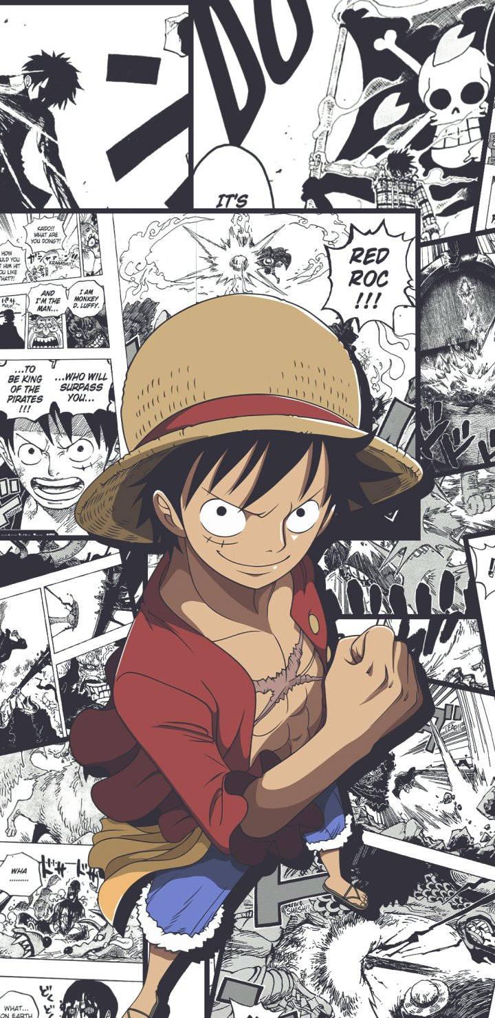 One Piece Phone Luffy Anime On Manga — 720x1480 wallpaper