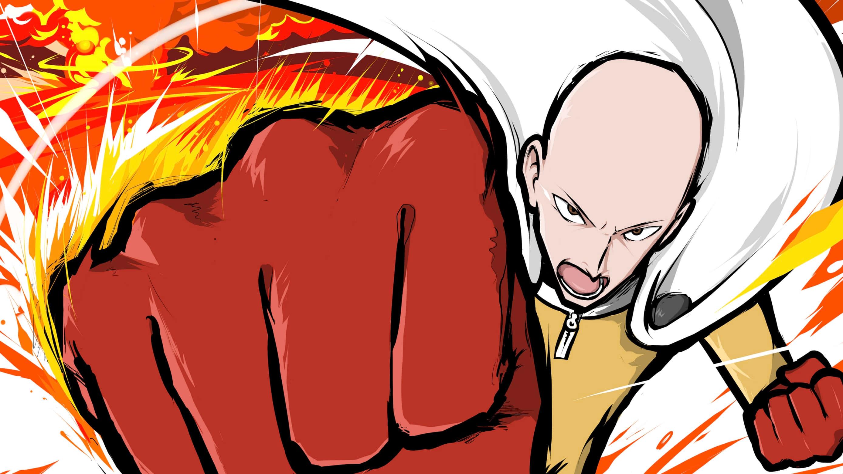 One Punch Man: Feel the Power of a Hero! — 2777x1562 wallpaper