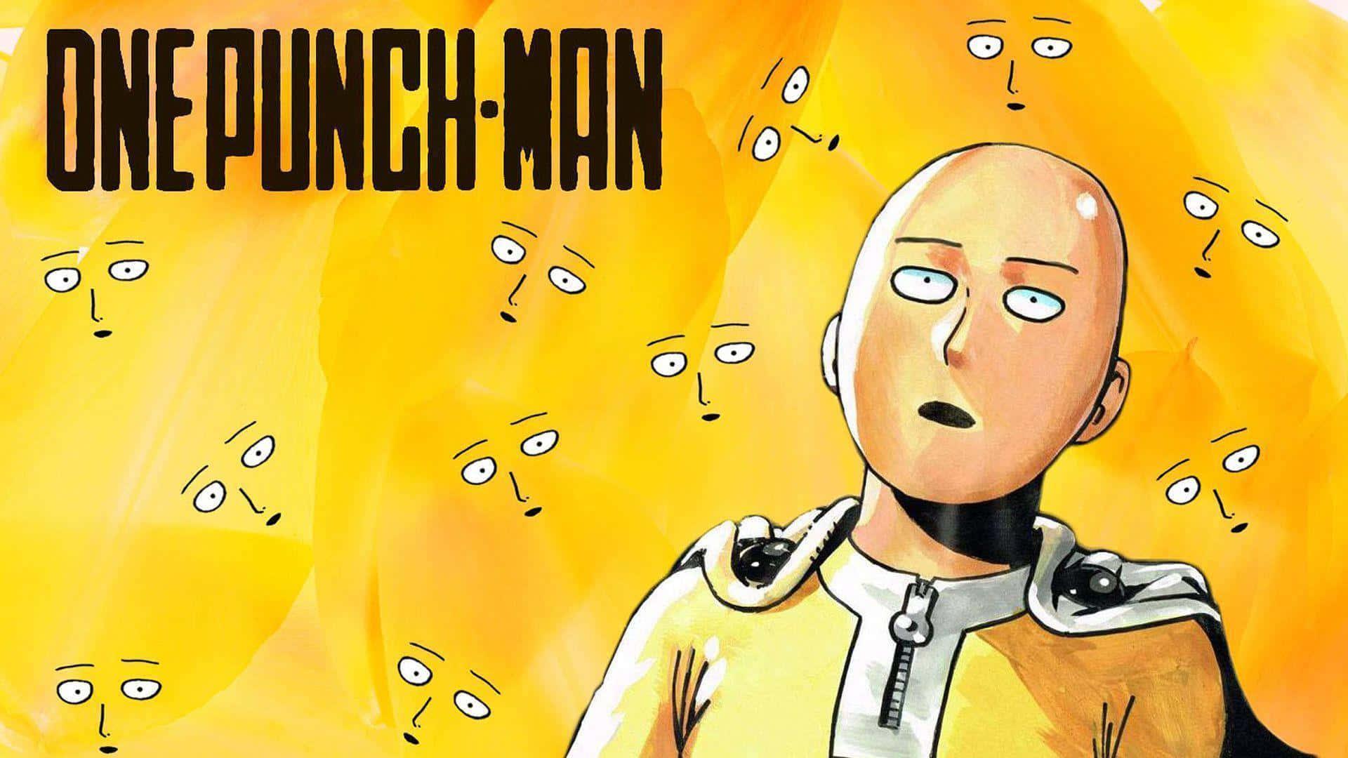 ONE PUNCH MAN - NEVER GIVE UP — 1920x1080 wallpaper