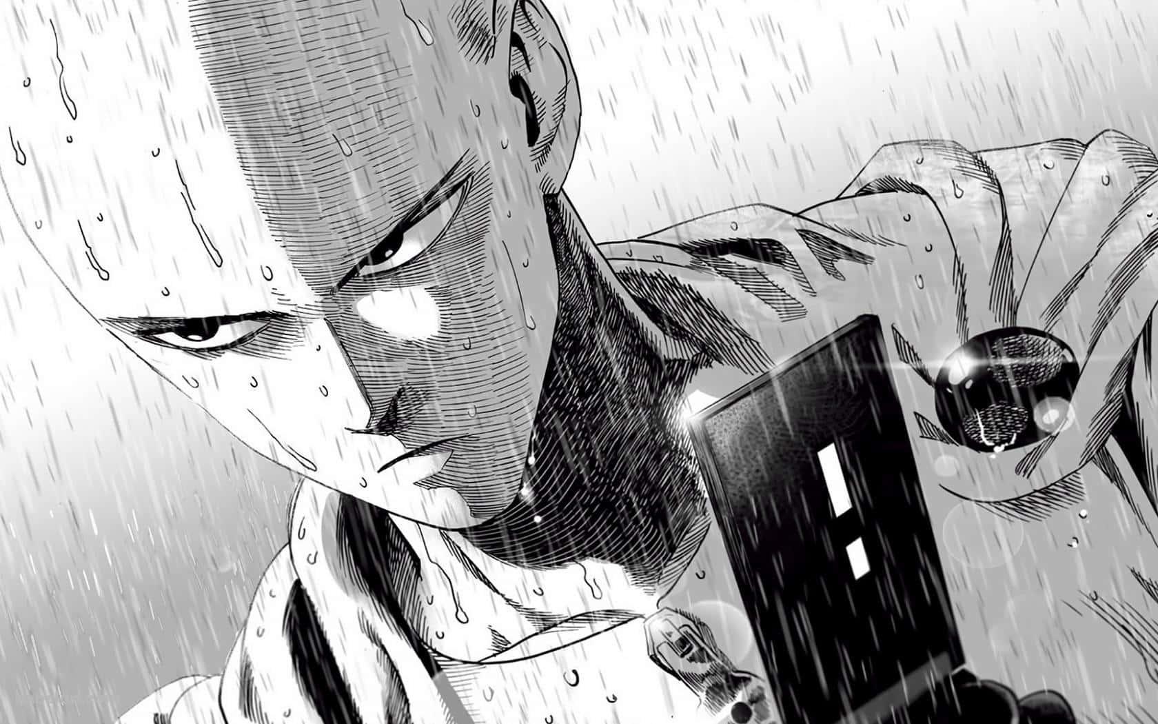 One Punch Man Prepares For The Greatest Battle — 1680x1050 wallpaper