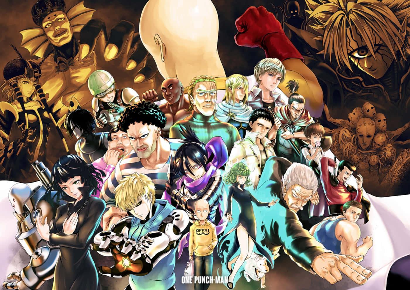 One Punch Man - Ready to Take on the Evil Forces of the World — 1400x989 wallpaper