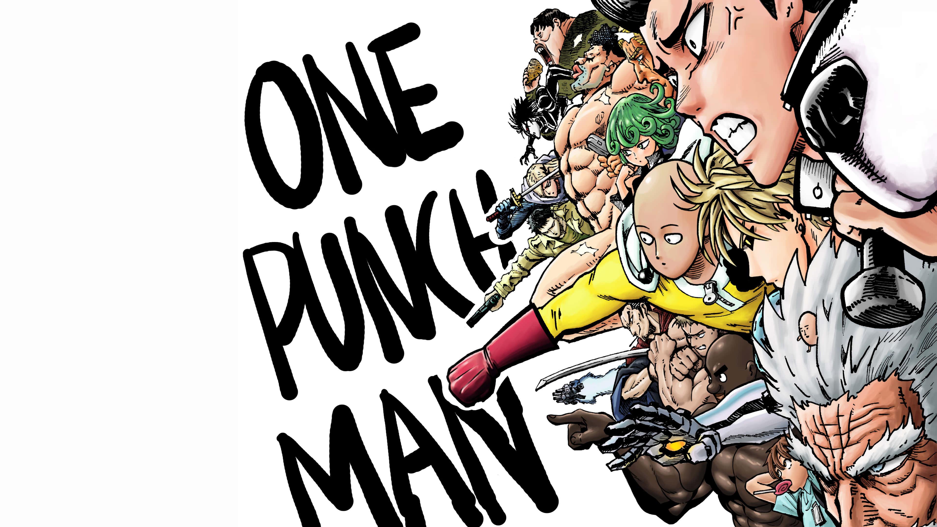 One Punch Man Unleashes his Legendary Punch — 3840x2160 wallpaper