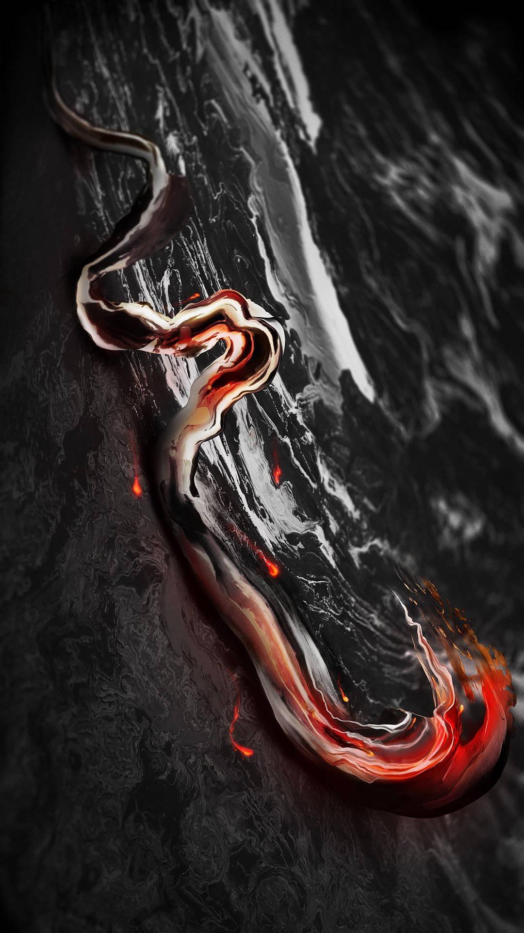 Oneplus Metallic Liquid — 1080x1920 wallpaper