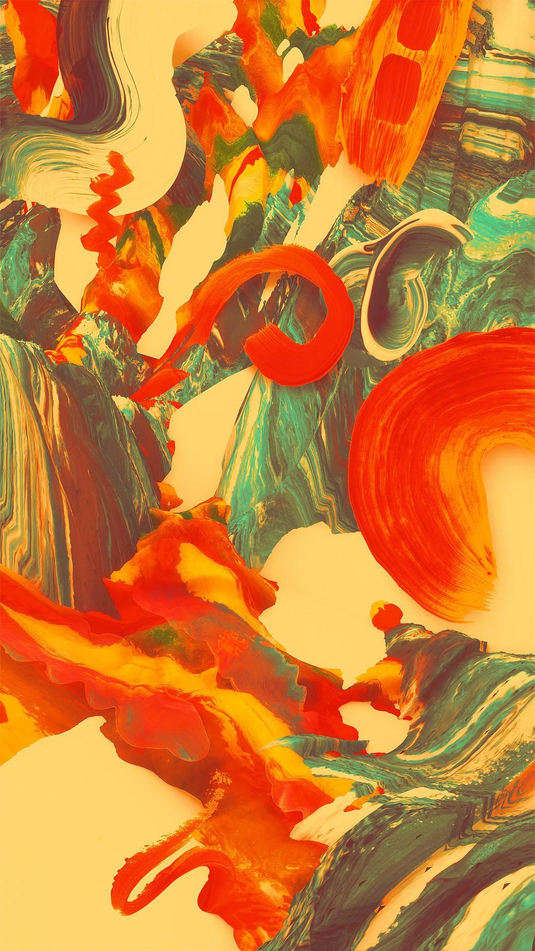 Oneplus Sepia Abstract — 1080x1920 wallpaper