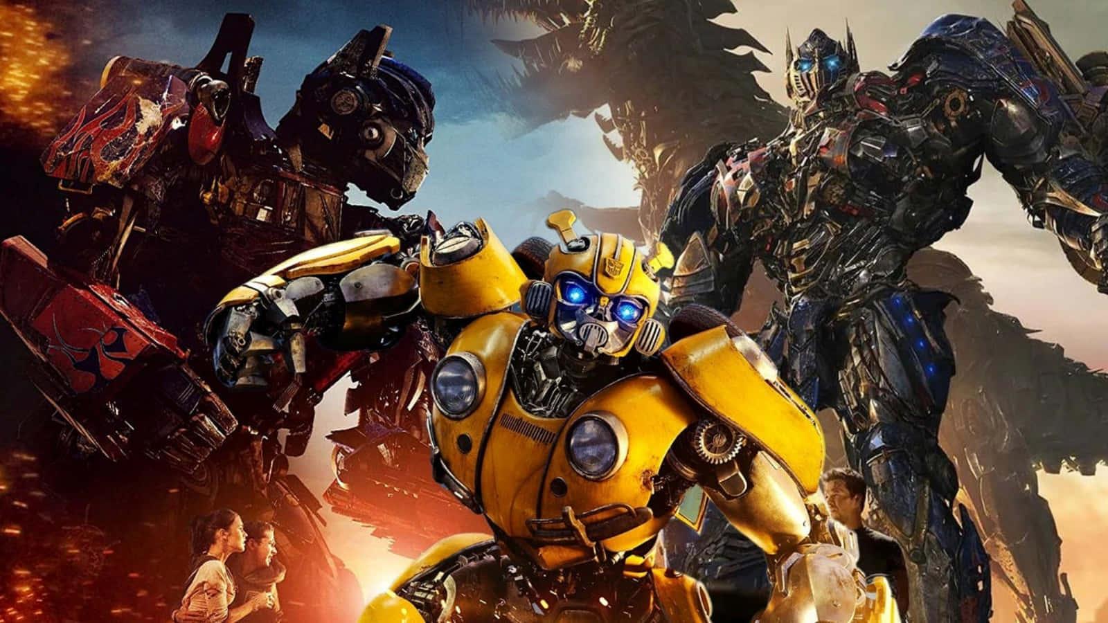 Optimus Prime in a Heroic Pose — 1600x900 wallpaper
