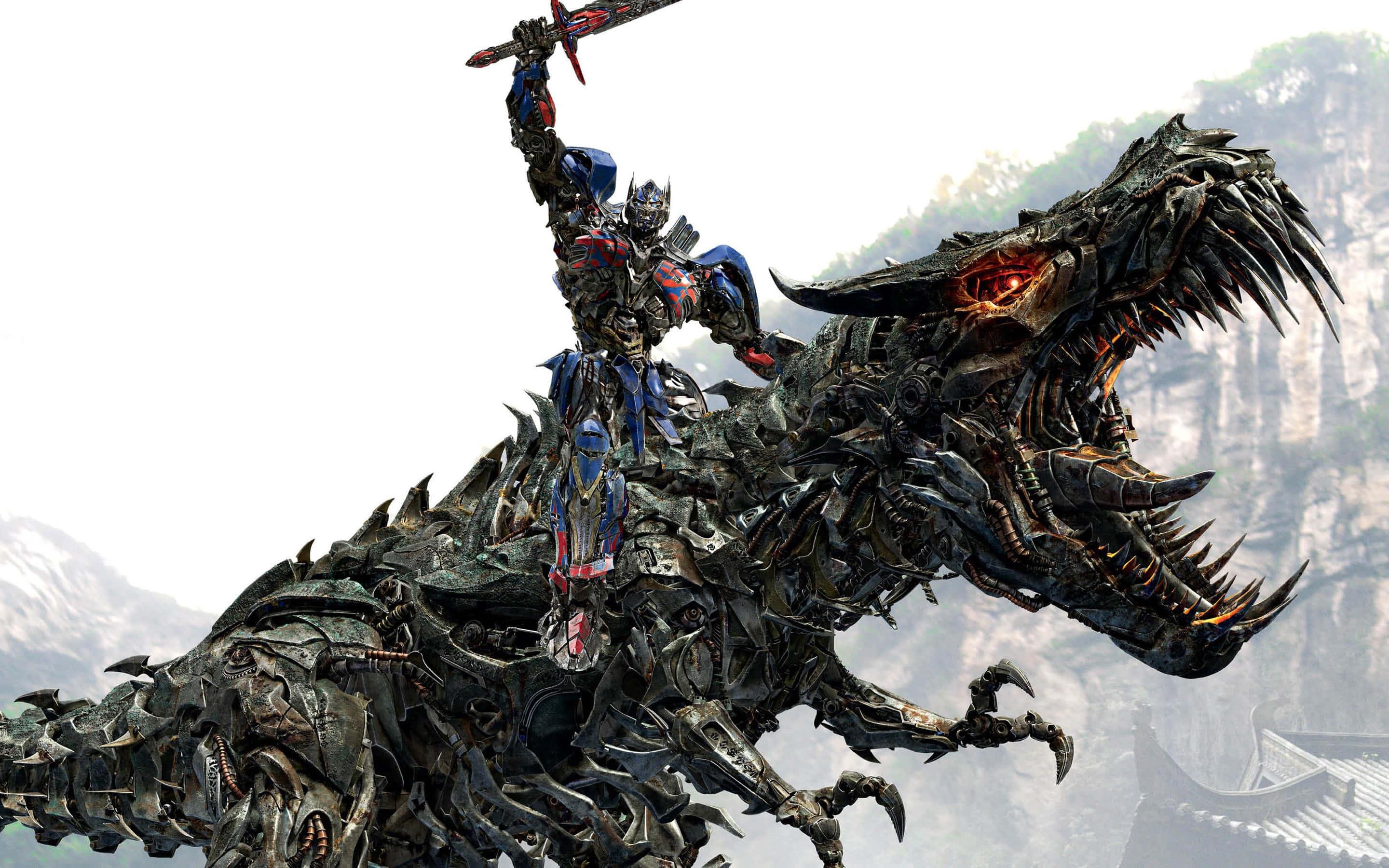 Optimus Prime, Ready for Battle — 2880x1800 wallpaper