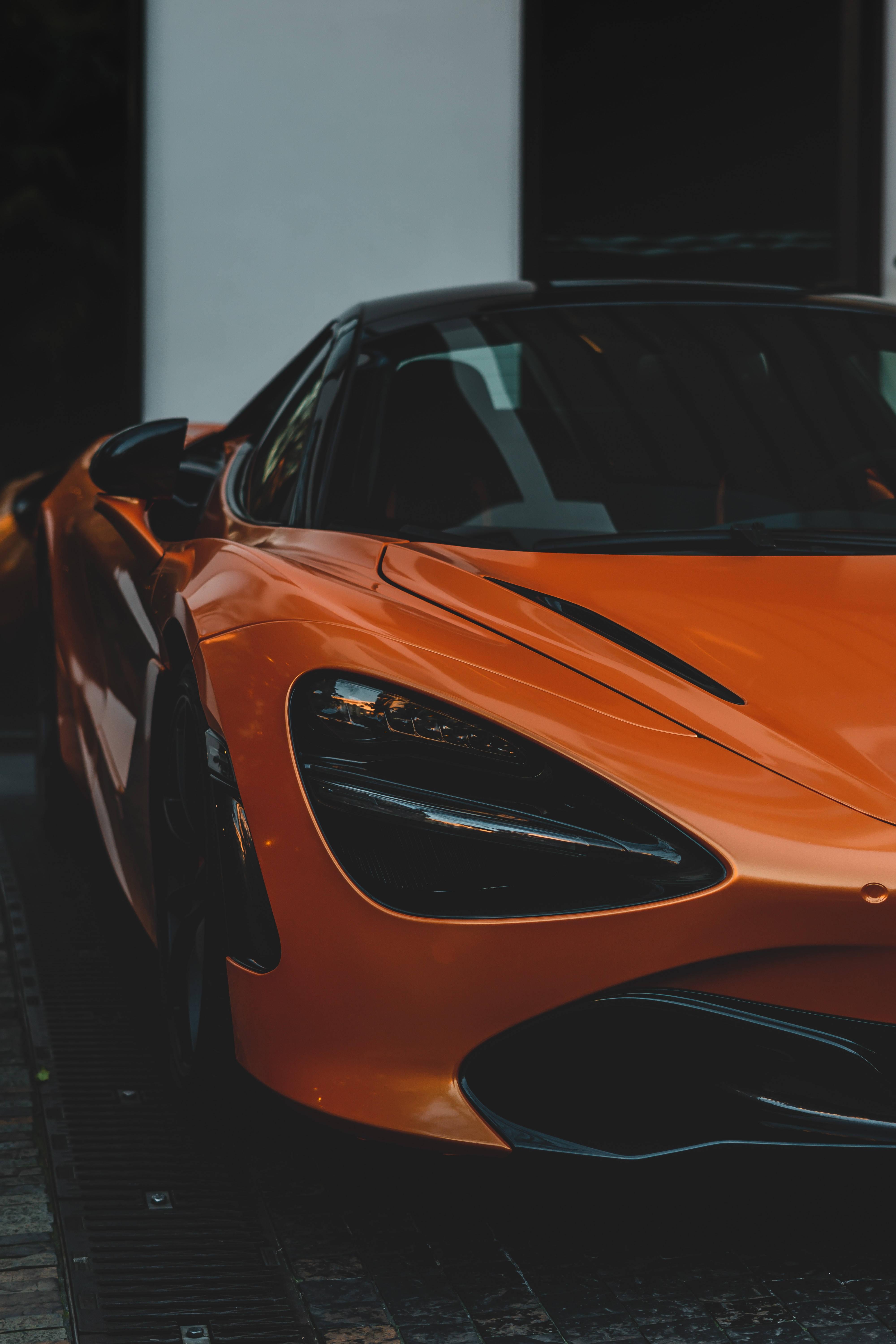 Orange Super Car — 4000x6000 wallpaper