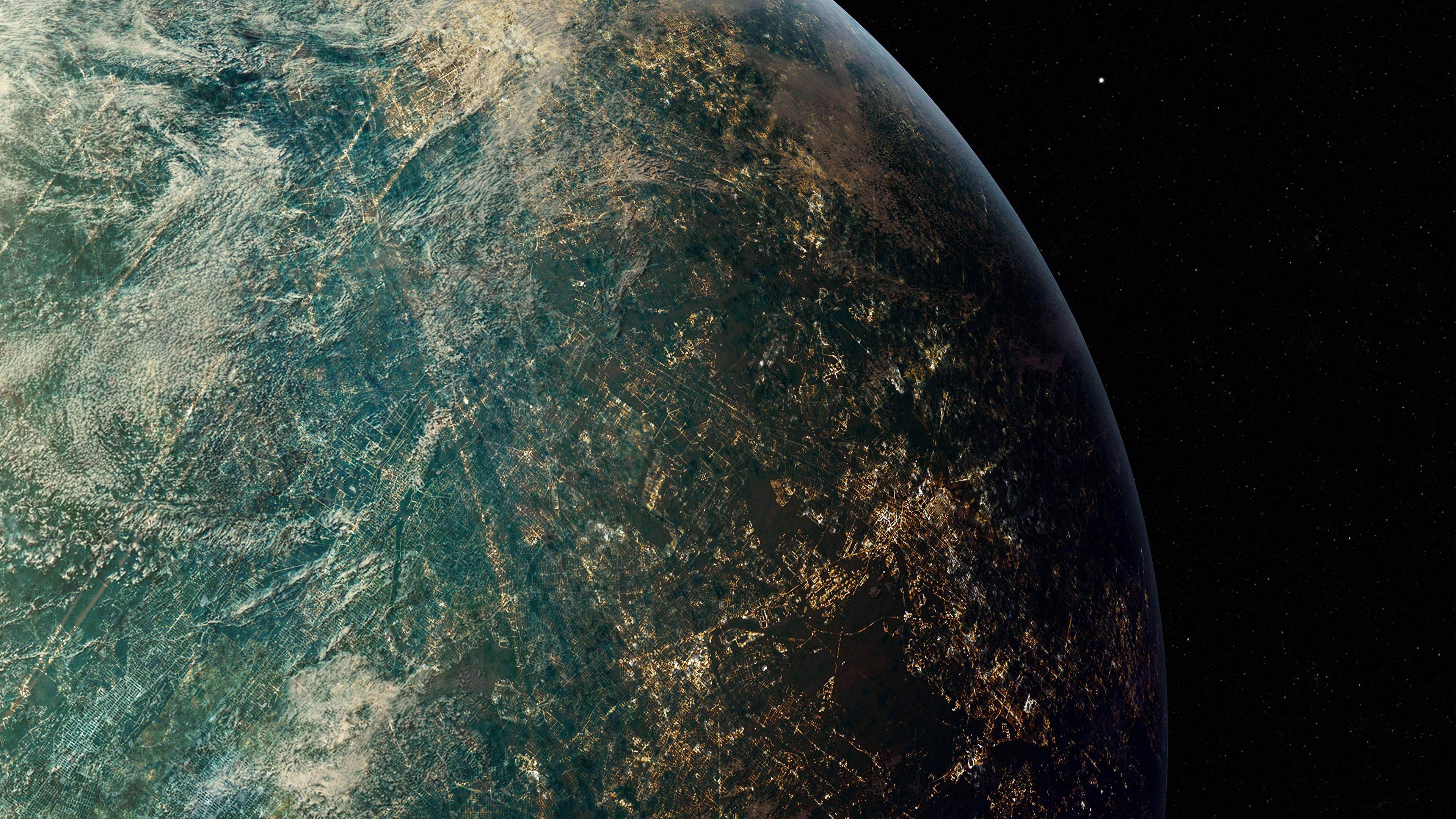Our Home - The Blue-Green Earth — 3840x2160 wallpaper