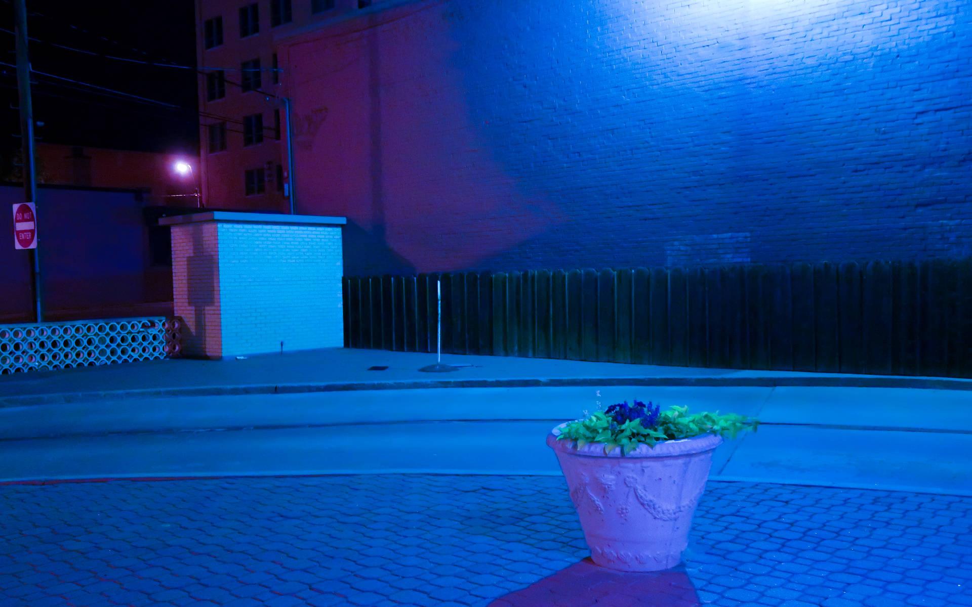 Outdoor Blue Light Aesthetic — 1920x1200 wallpaper