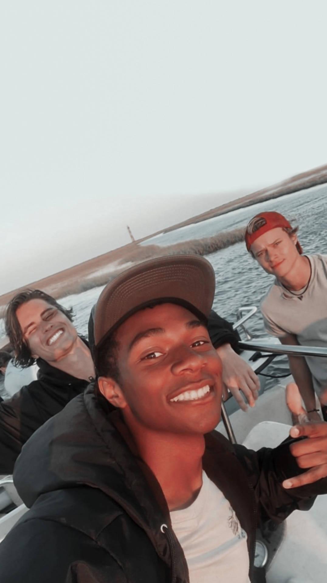 Outer Banks Boys Selfie — 1076x1920 wallpaper