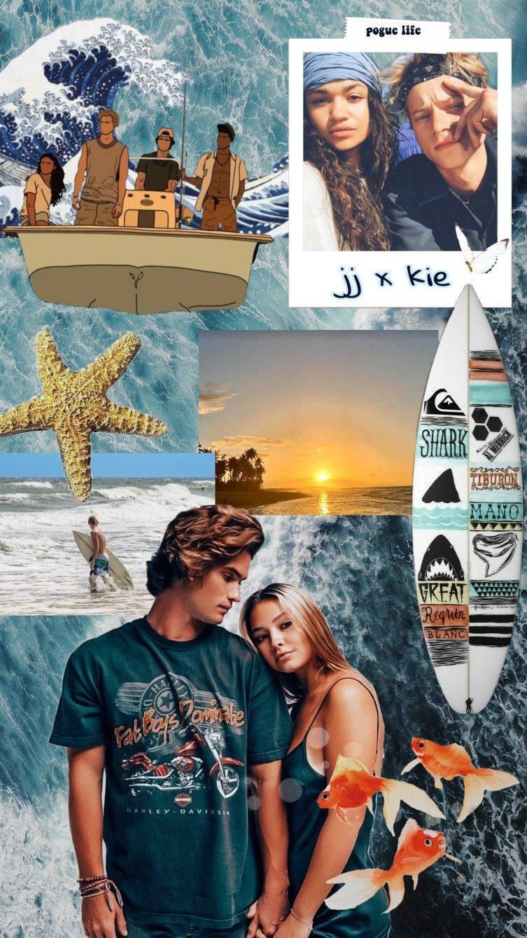 Outer Banks JJ And Kie Couple — 753x1339 wallpaper