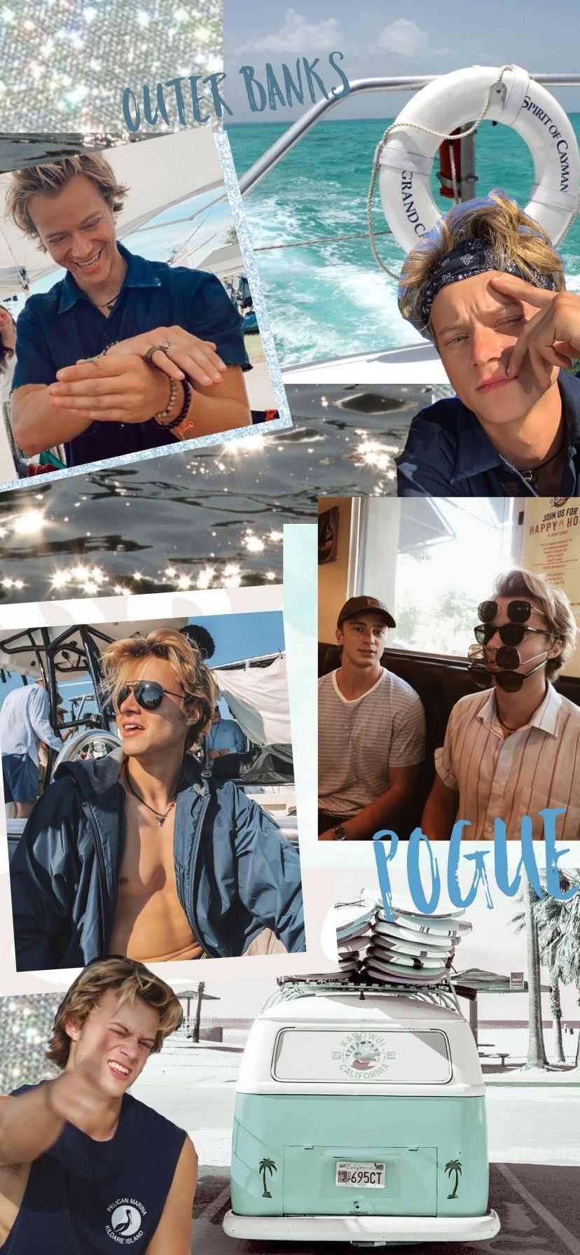 Outer Banks JJ Fanart — 828x1792 wallpaper