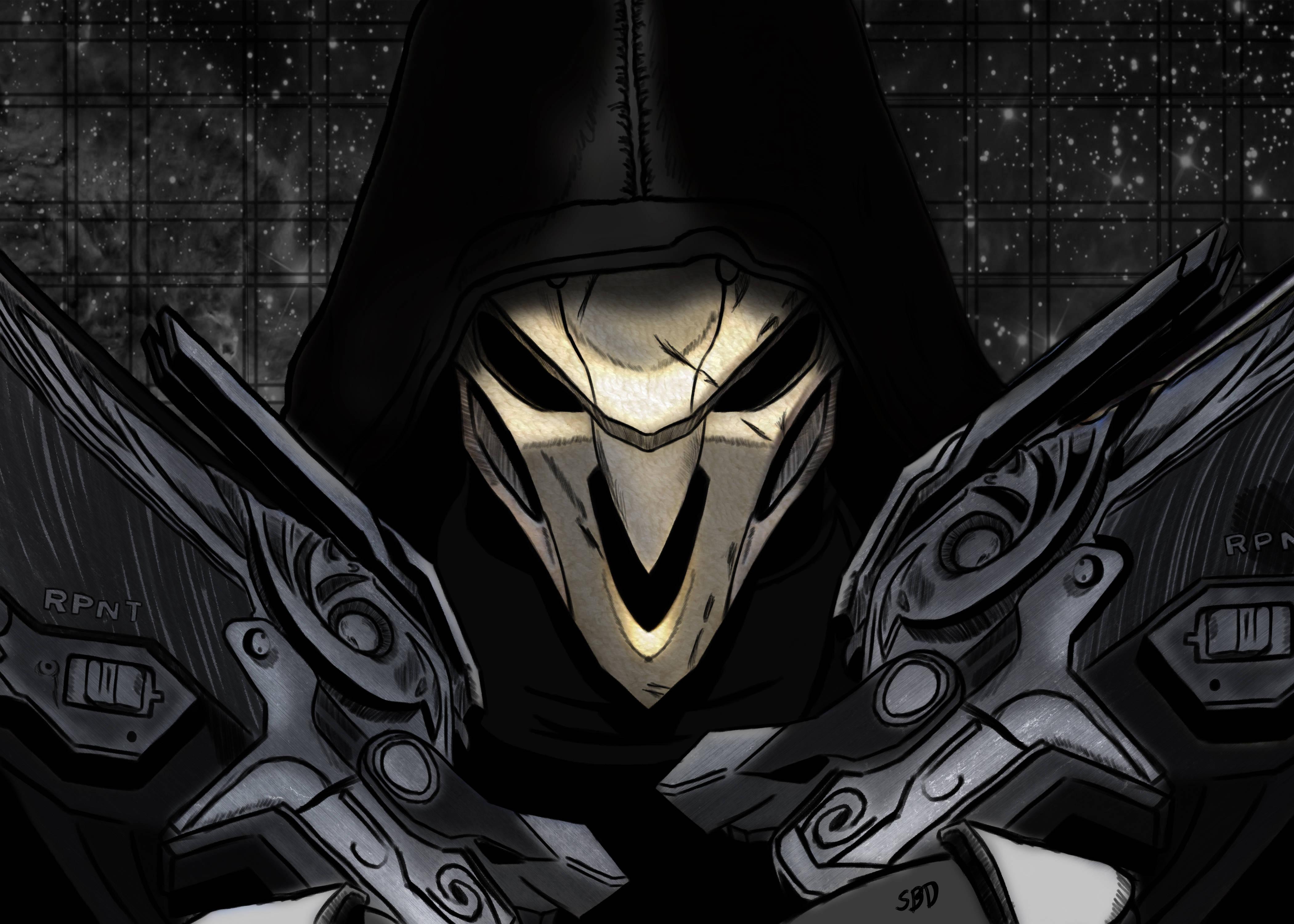 Overwatch Reaper 4k Gaming — 4200x3000 wallpaper