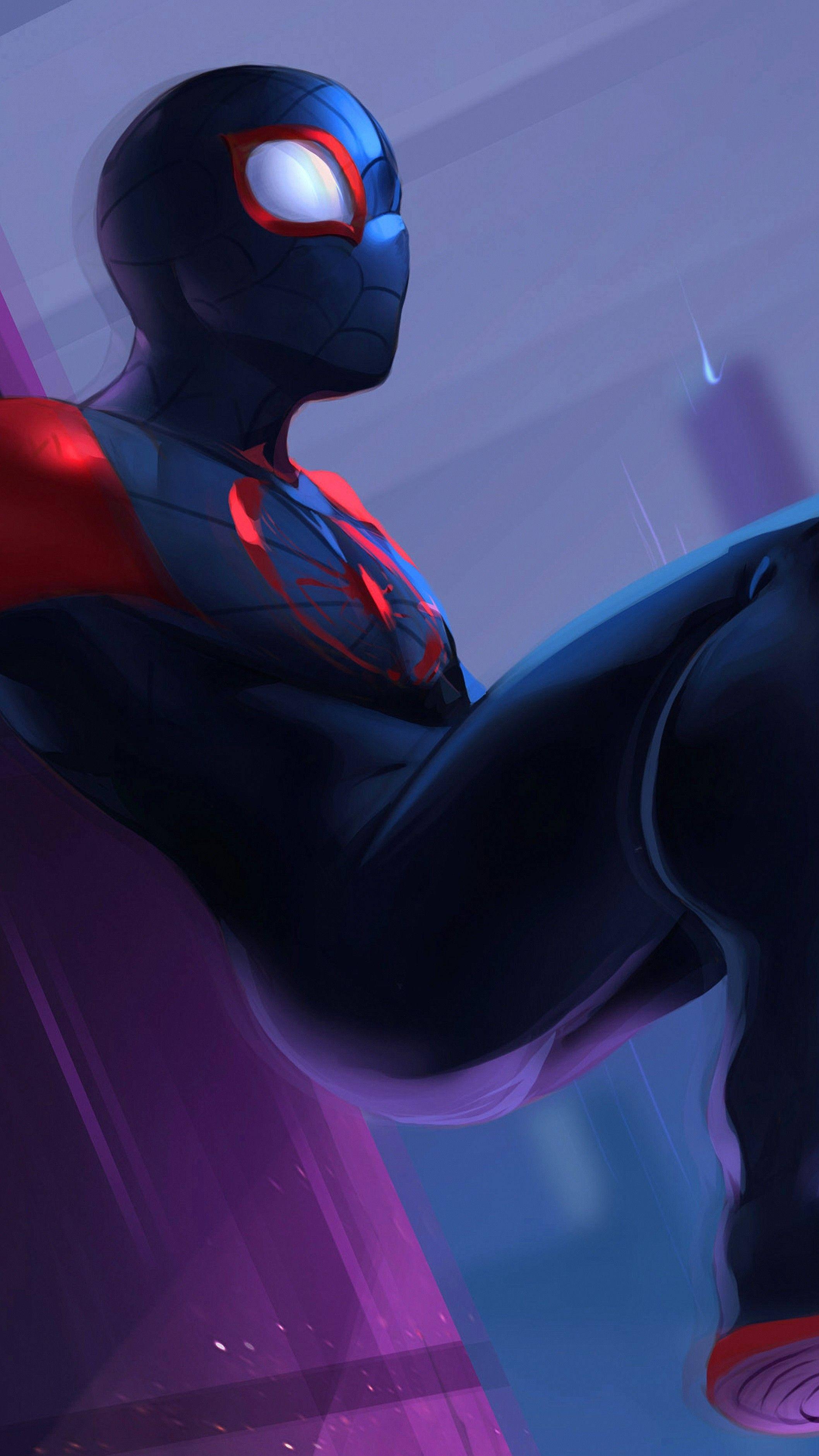Painted Art Spider Man Iphone — 2116x3763 wallpaper