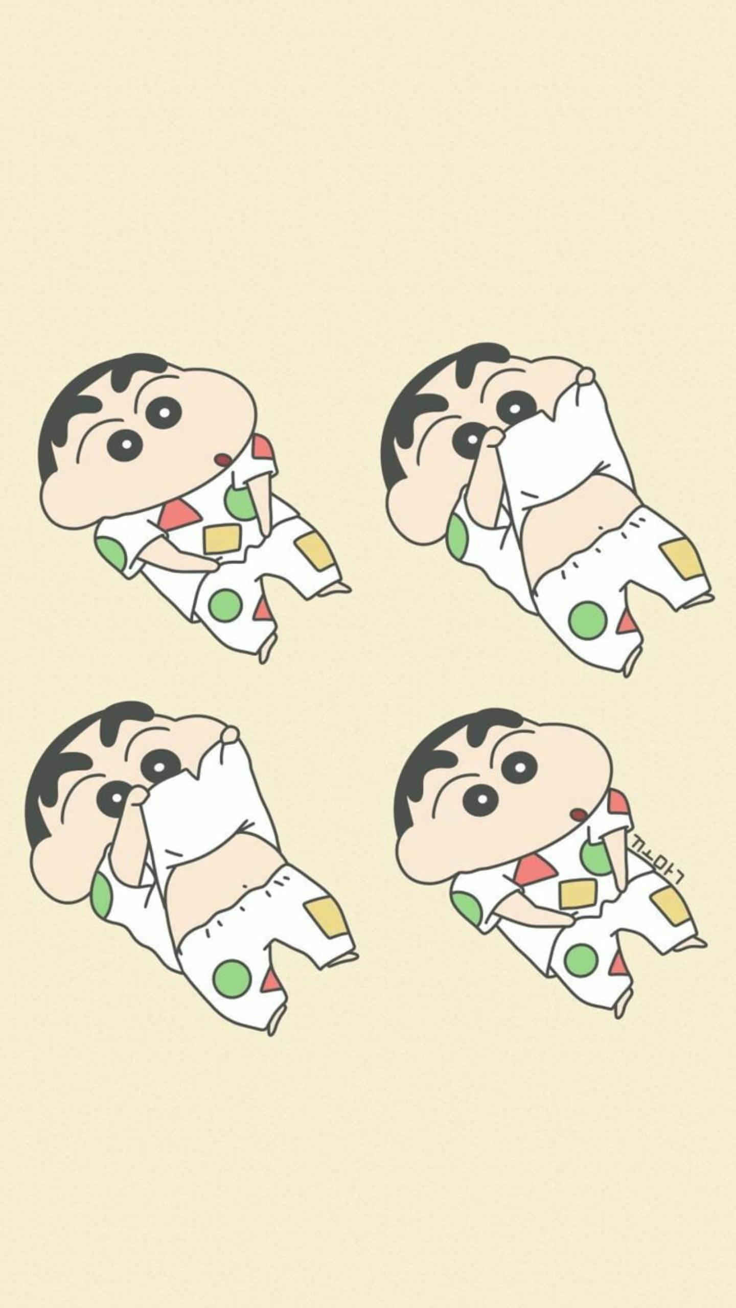 Pajamas Shinchan Aesthetic — 1440x2560 wallpaper