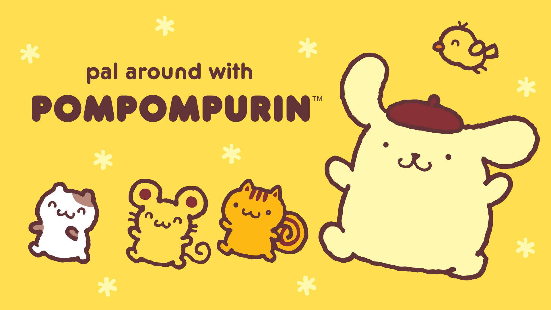 Pal Around With Pompompurin — 1920x1080 wallpaper