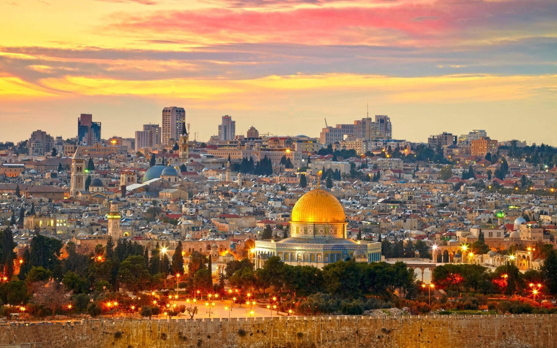 Palestine Mount Of Olives — 1920x1200 wallpaper