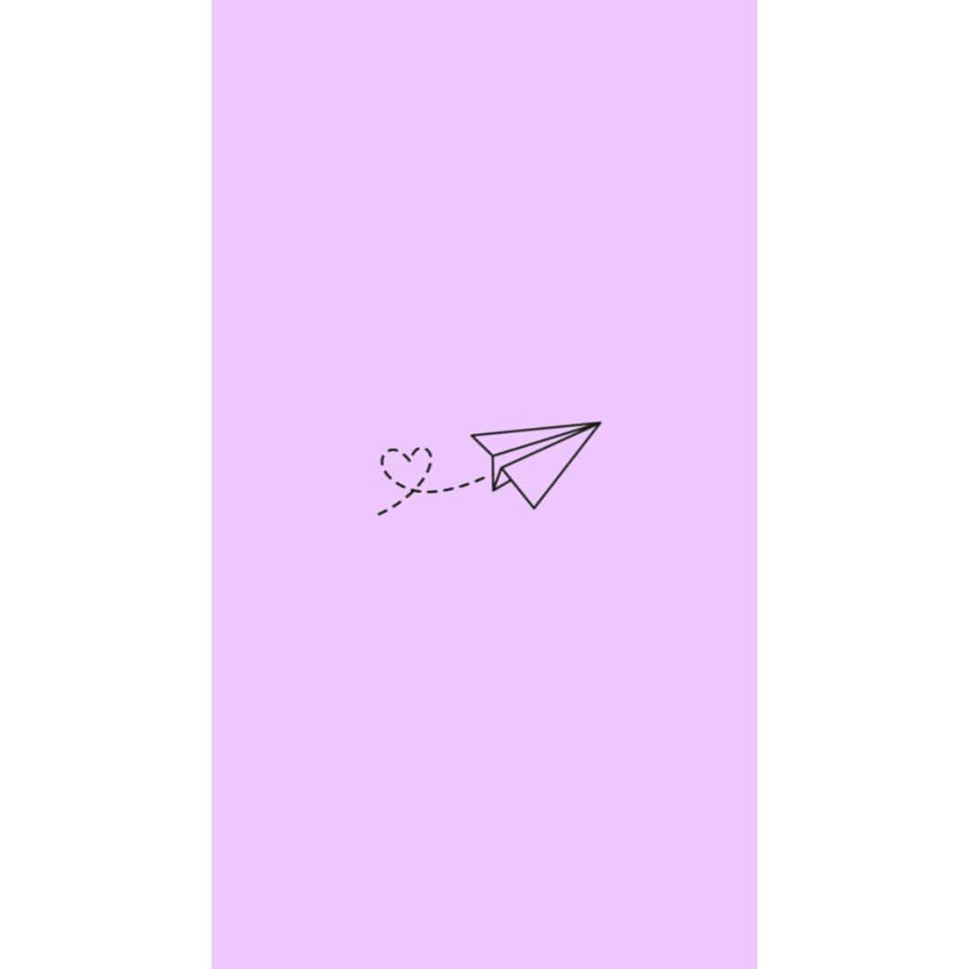 Paper Airplane Doodle Instagram Profile — 1080x1080 wallpaper