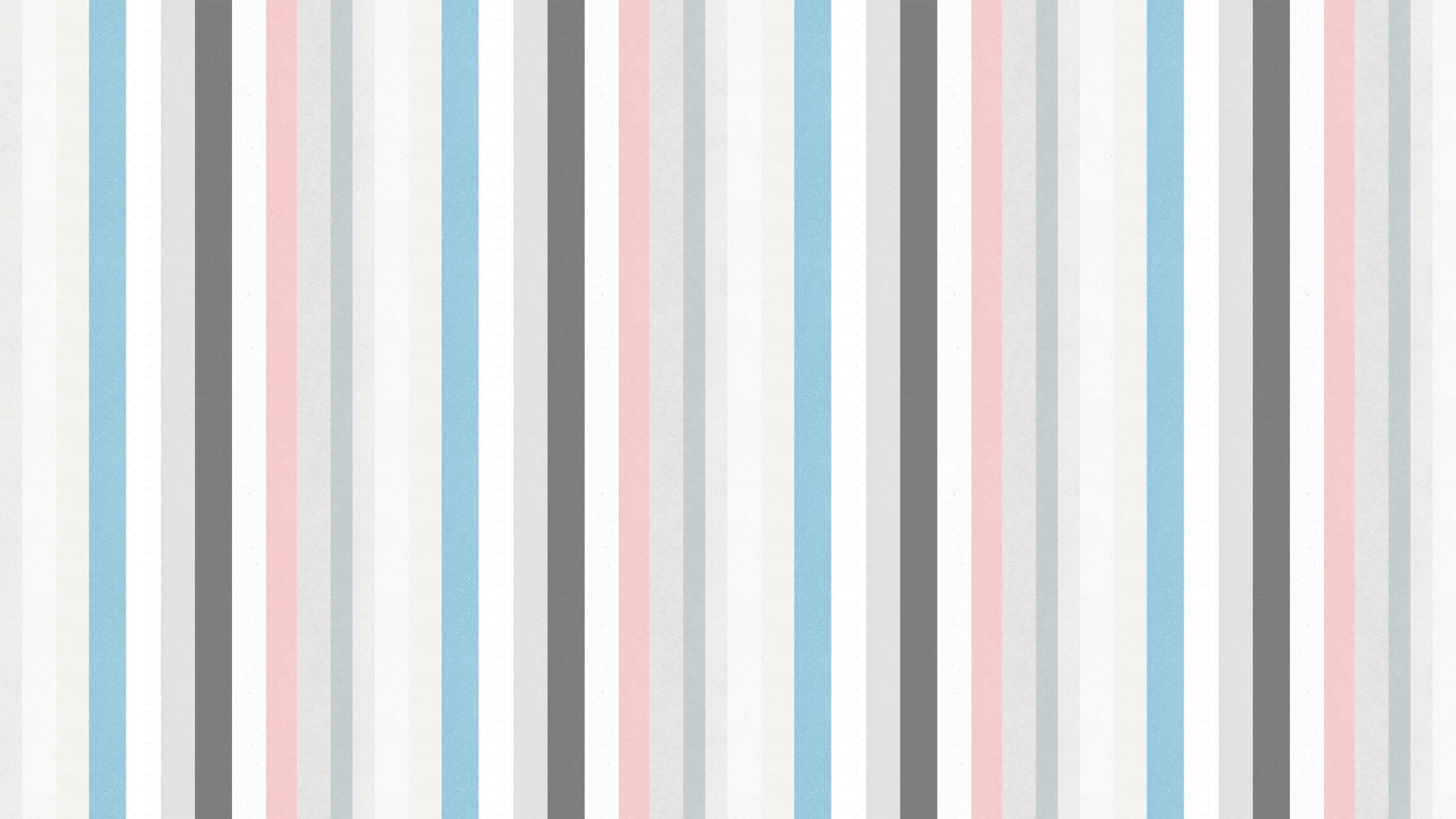 Pastel Aesthetic Stripes — 2560x1440 wallpaper