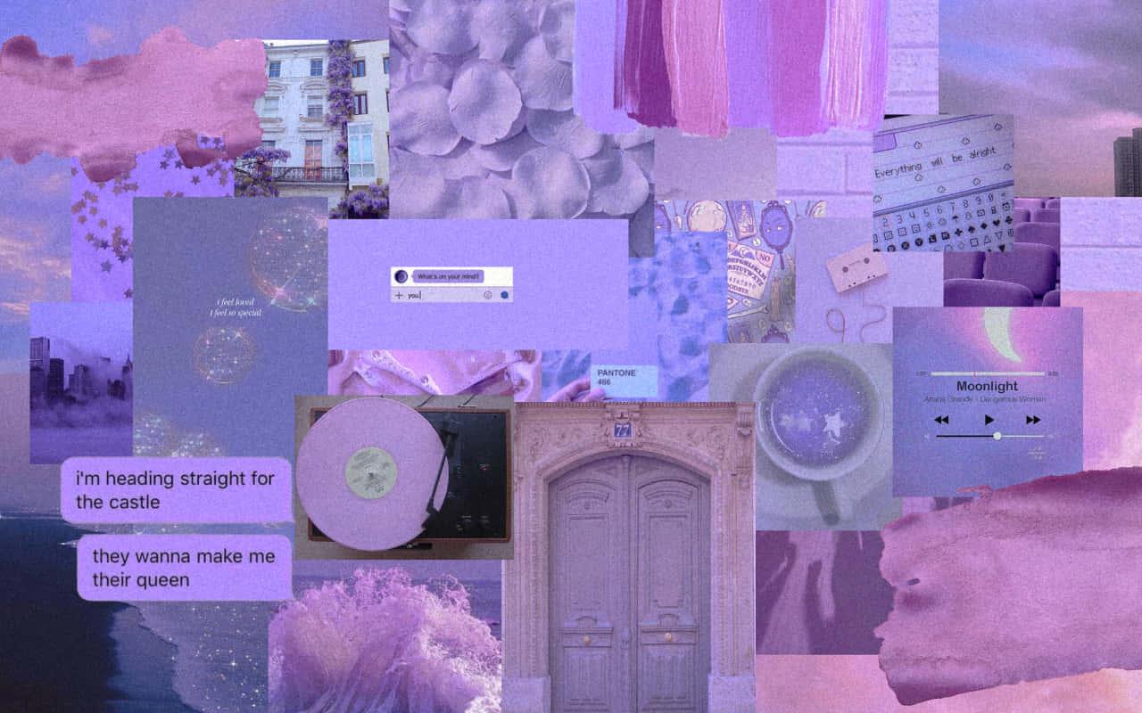 Pastel Purple Background — 1280x800 wallpaper