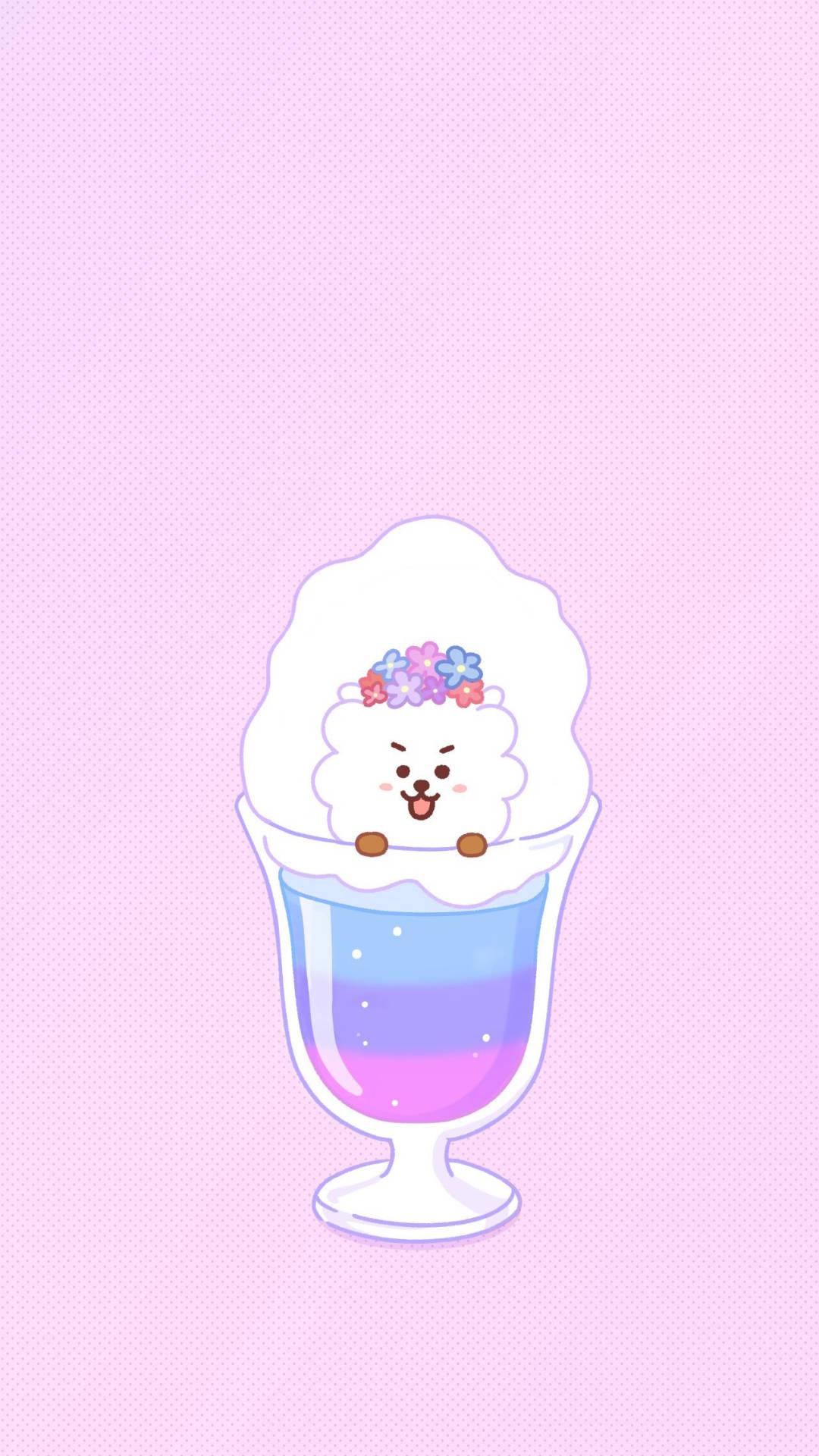 Pastel Purple RJ Ice Cream — 1080x1920 wallpaper
