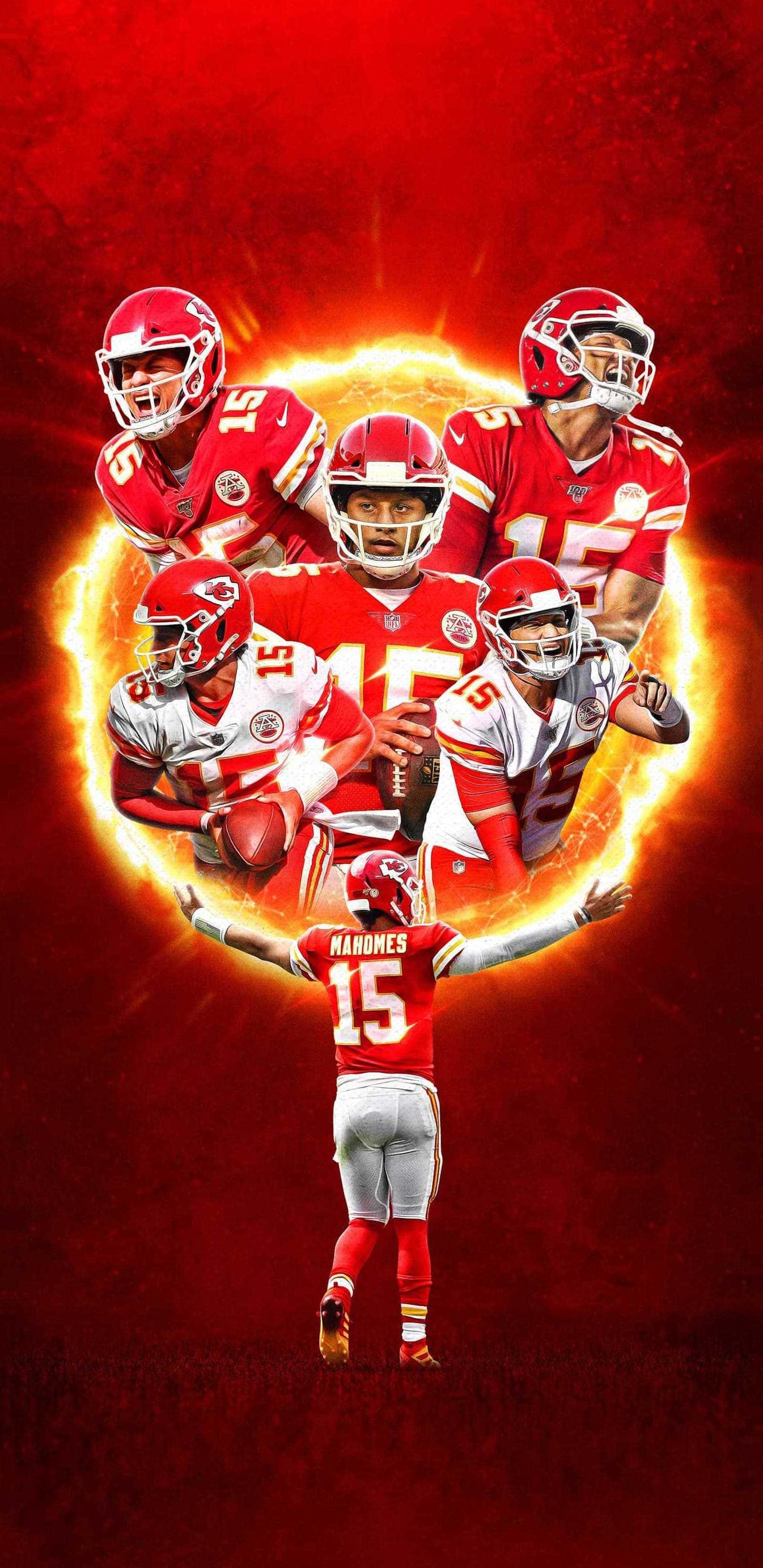 Patrick Mahomes Exhibiting His Game Spirit — 1440x2960 wallpaper