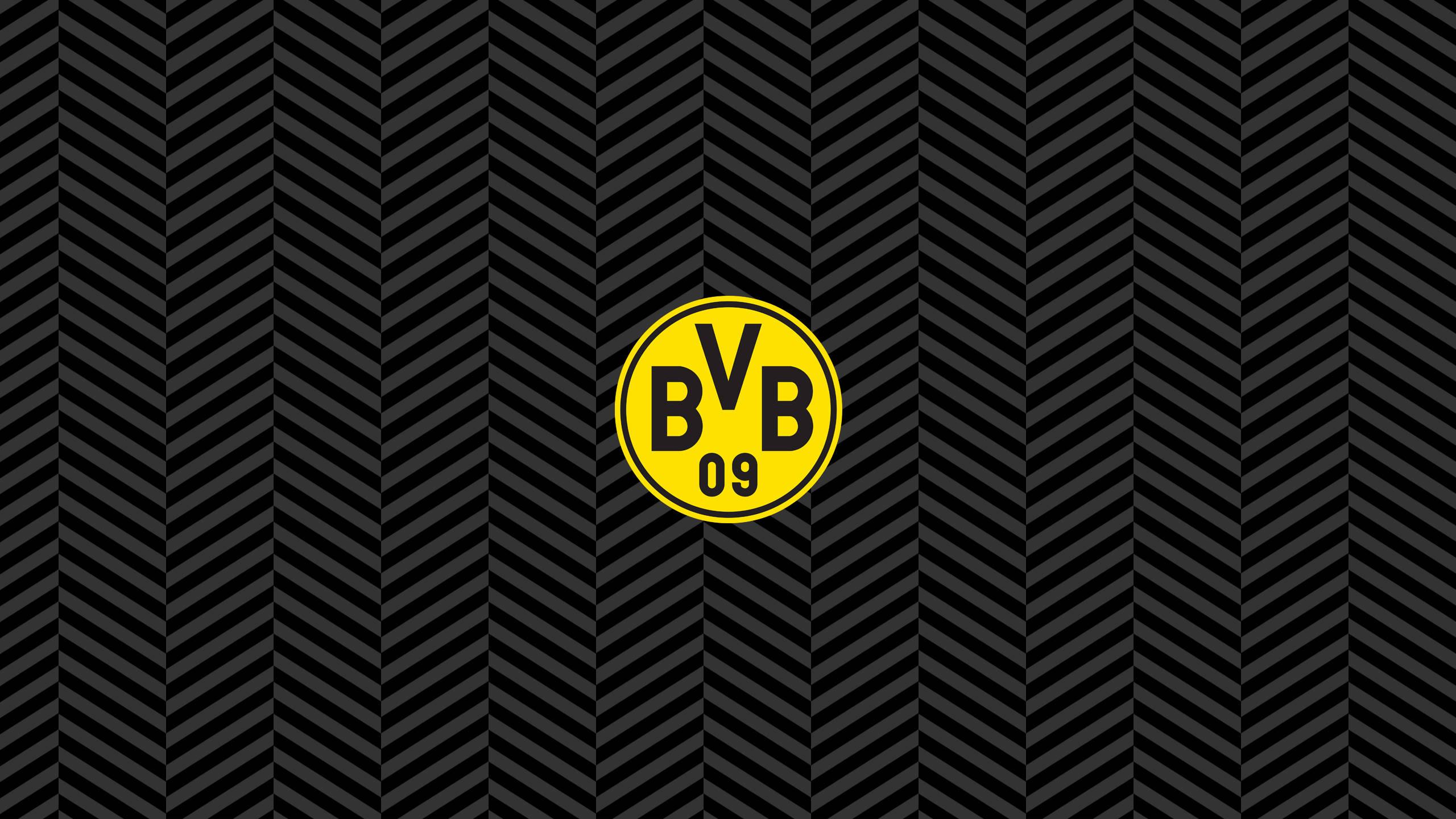 Patterned Borussia Dortmund — 2560x1440 wallpaper