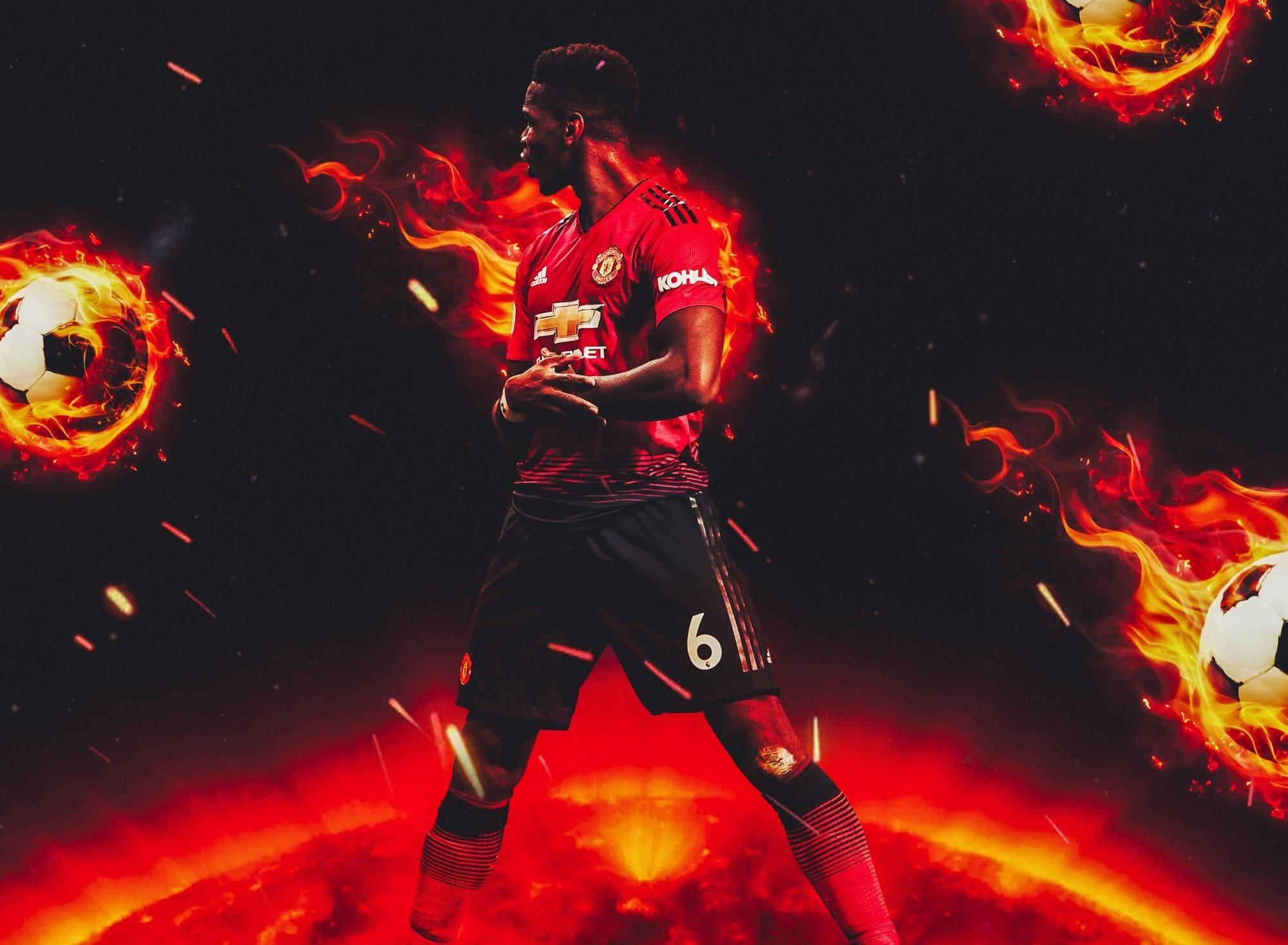 Paul Pogba Of Manchester United — 2000x1467 wallpaper