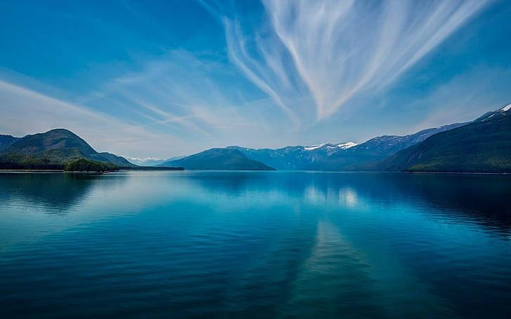 Peaceful Lake Full Screen Hd Desktop — 728x455 wallpaper