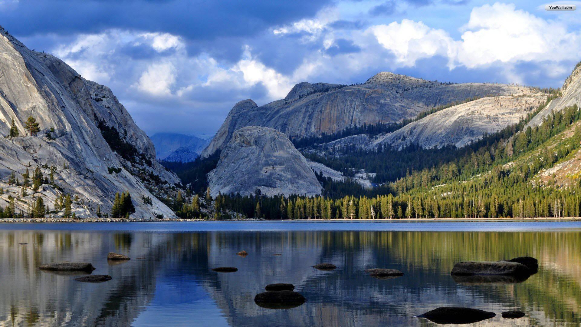 Peaceful sunset over the Rocky Mountains — 1920x1080 wallpaper