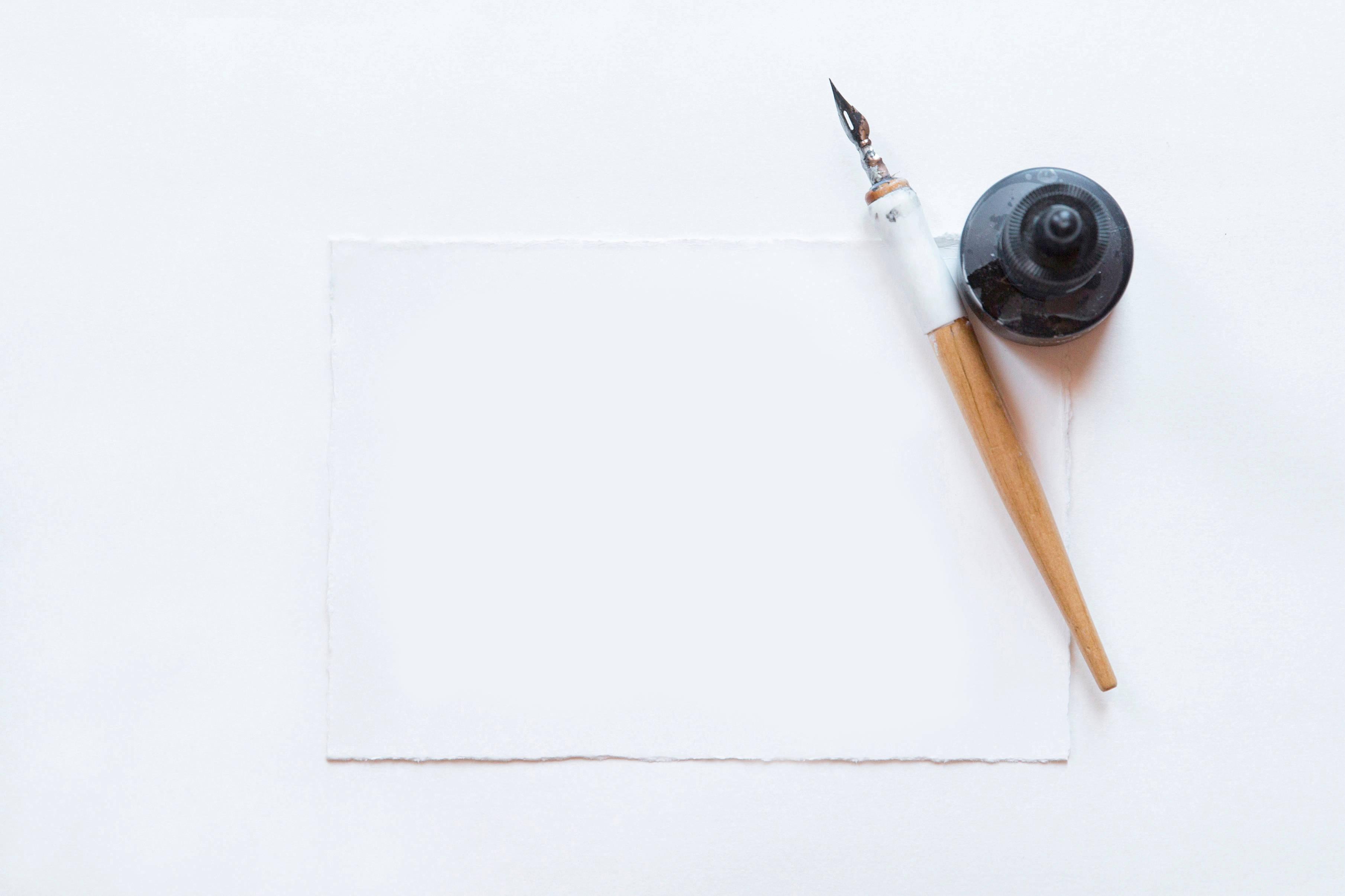Pen On Paper — 3618x2412 wallpaper