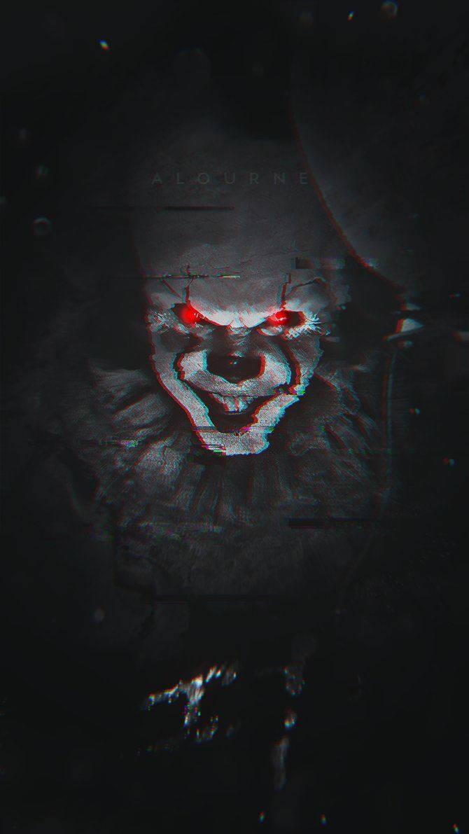 Pennywise From IT Phone — 670x1191 wallpaper