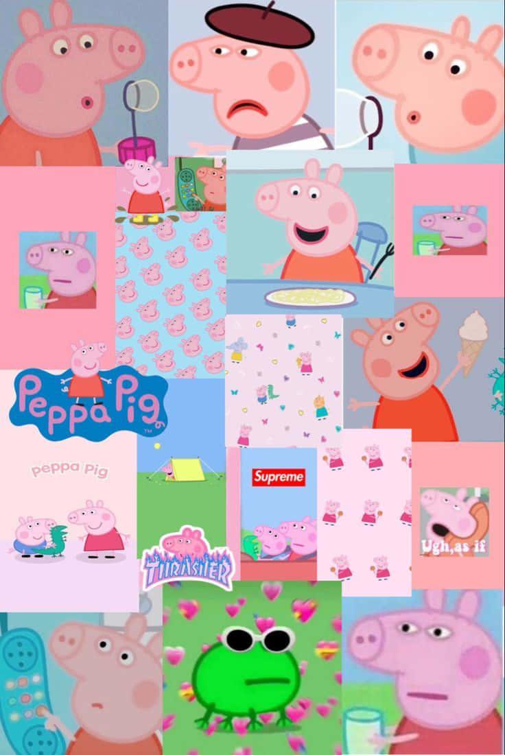 Peppa Pig pictures — 736x1101 wallpaper