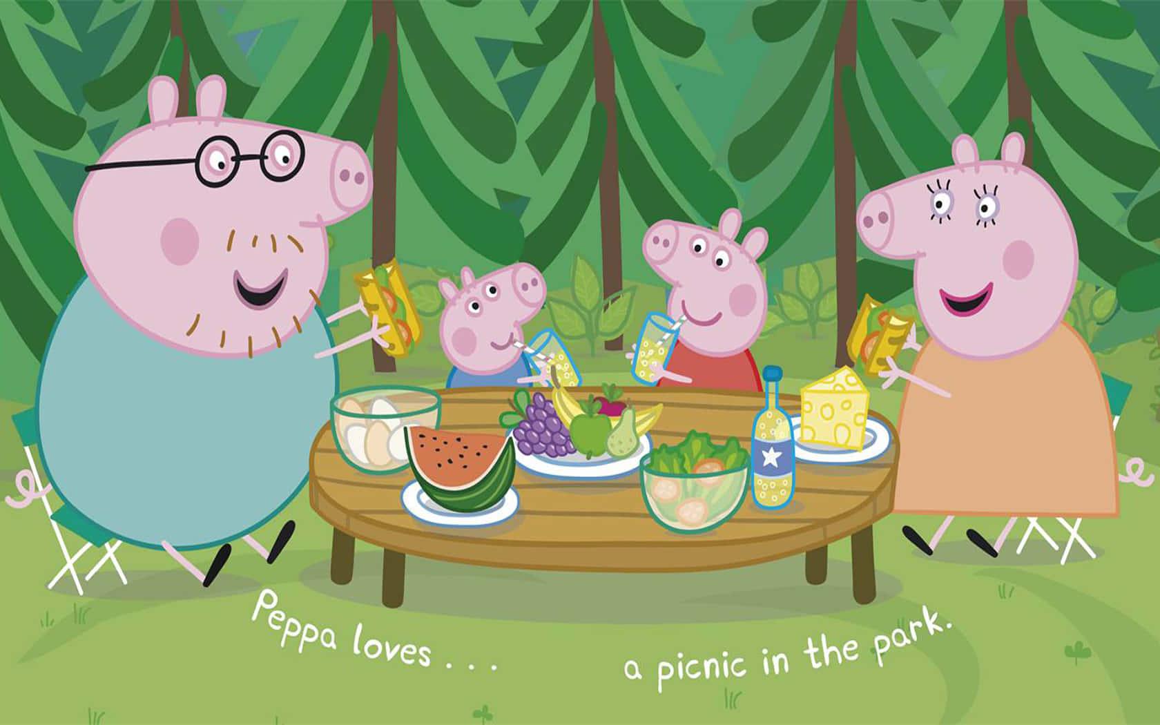 Peppa Pig pictures — 1680x1050 wallpaper